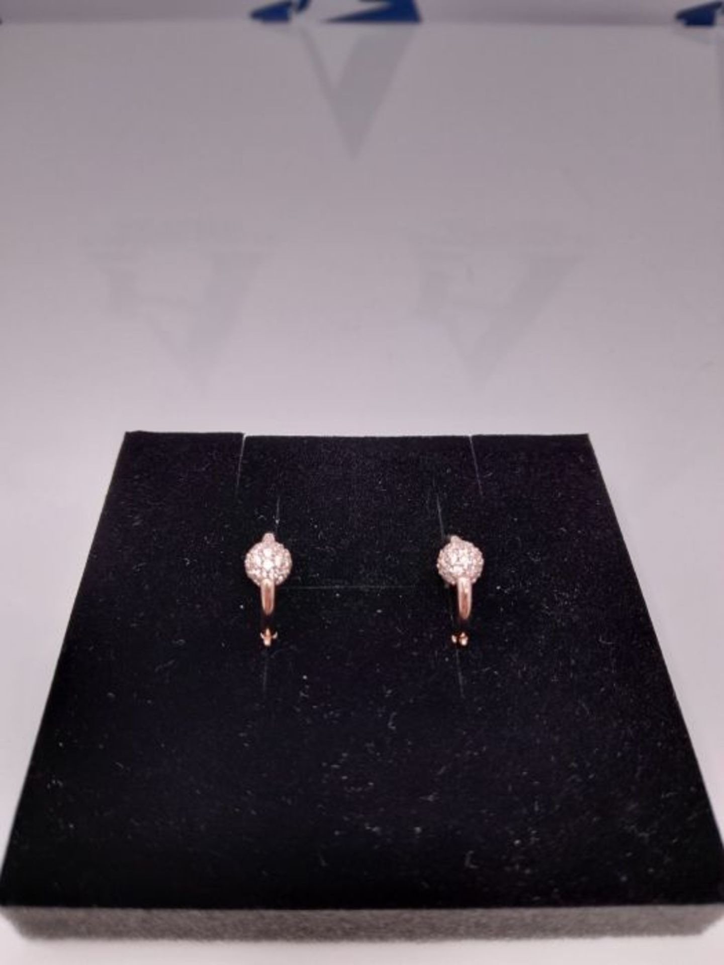 RRP £62.00 Pandora Women Silver Hoop Earrings 288294CZ - Image 2 of 3
