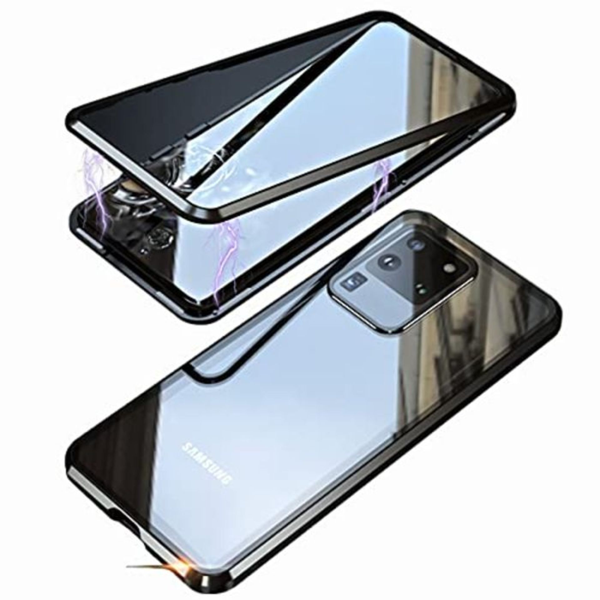Anti-Peep Case for Samsung Galaxy S20 Ultra 5G Anti-Spy Case,Magnetic Adsorption Metal