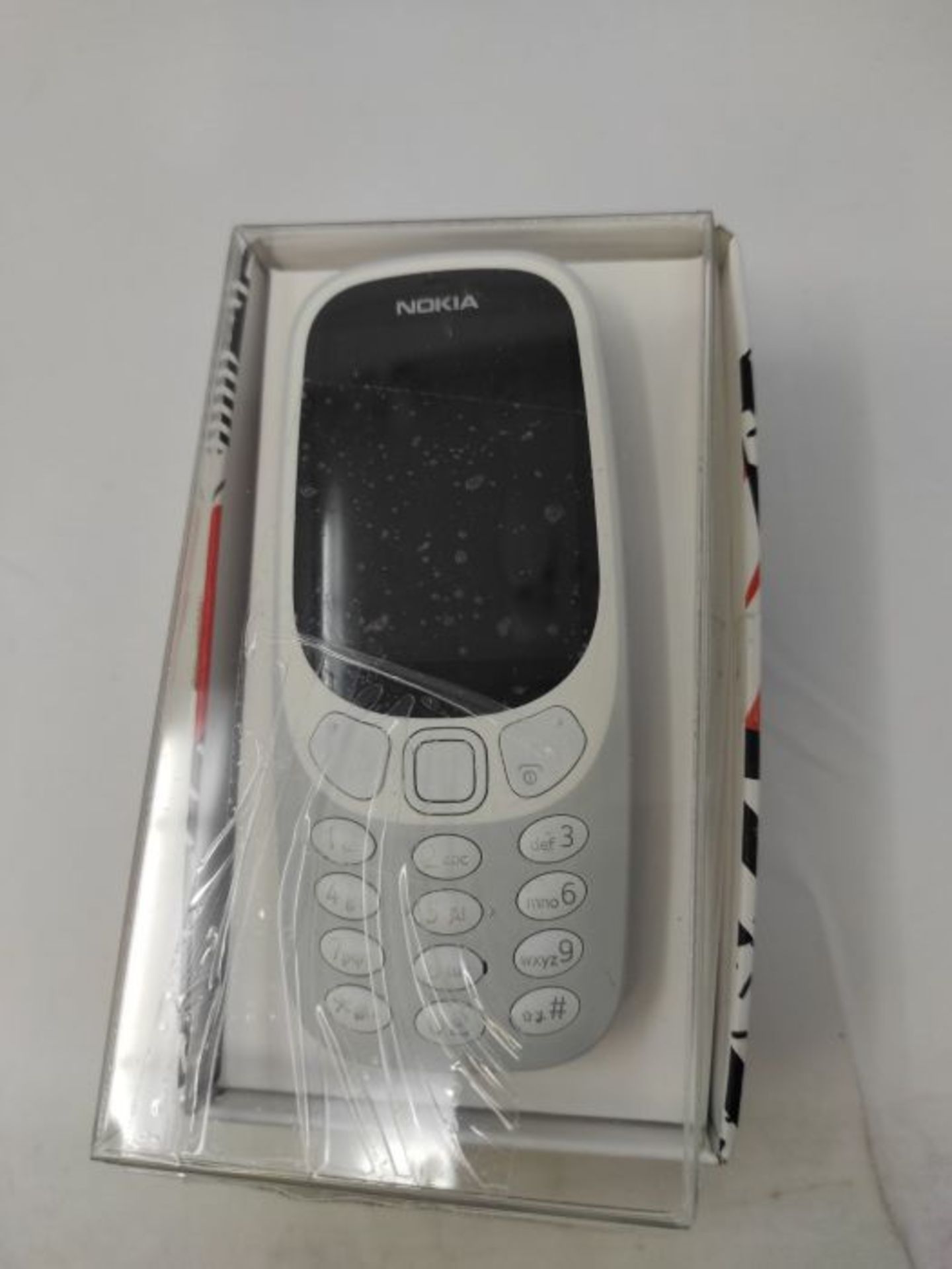 RRP £55.00 Nokia 3310 2G Mobiltelefon (2,4 Zoll Farbdisplay, 2MP Kamera, Bluetooth, Radio, MP3 Pl - Image 2 of 3