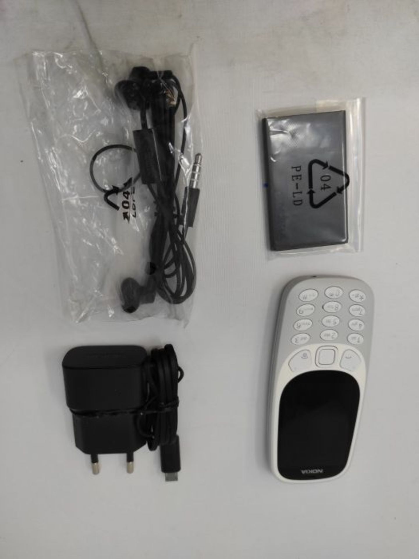 RRP £55.00 Nokia 3310 2G Mobiltelefon (2,4 Zoll Farbdisplay, 2MP Kamera, Bluetooth, Radio, MP3 Pl - Image 3 of 3