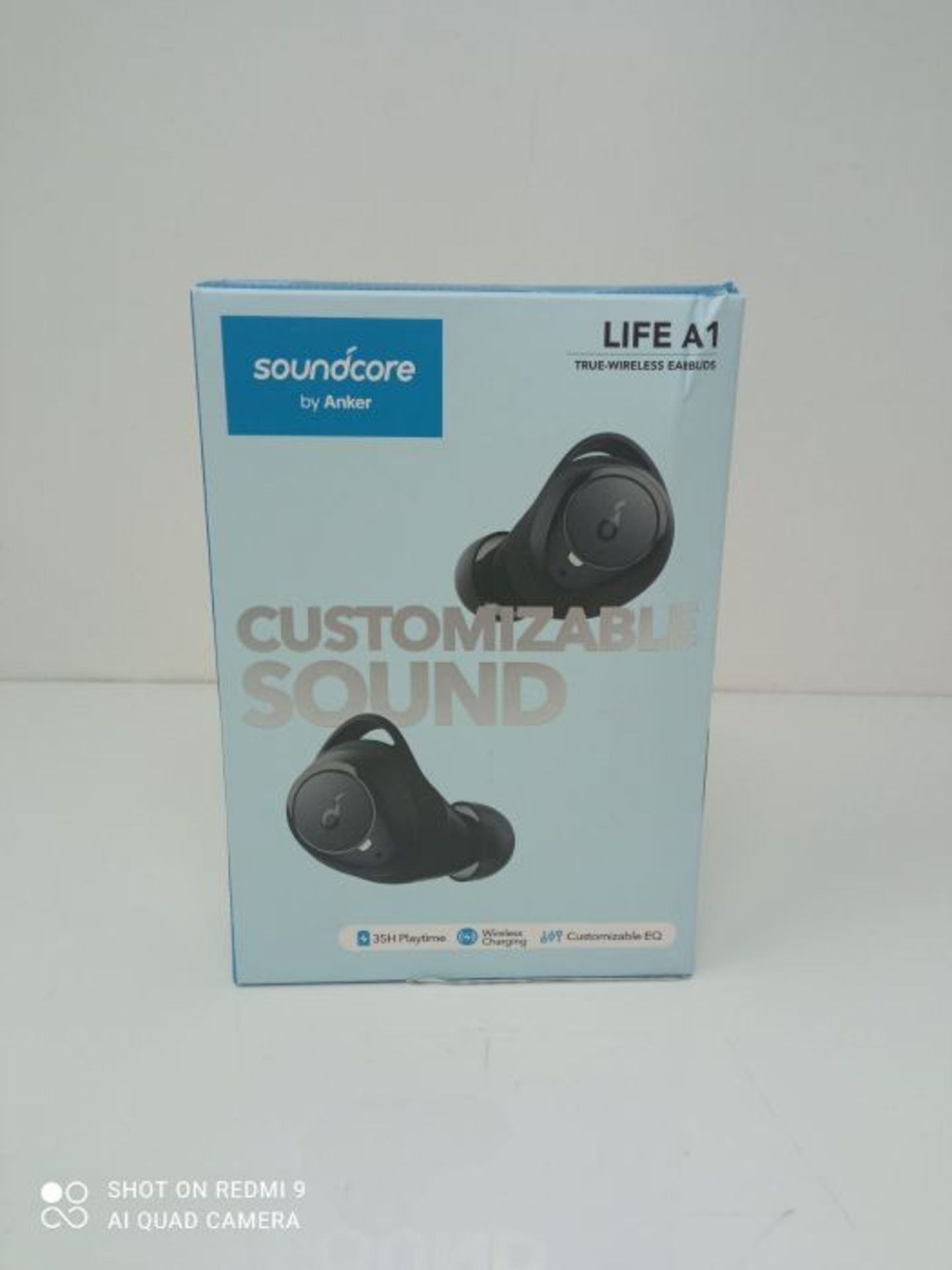 Wireless Earbuds, Soundcore by Anker Life A1 Bluetooth Earbuds, Powerful Customized So - Image 2 of 3