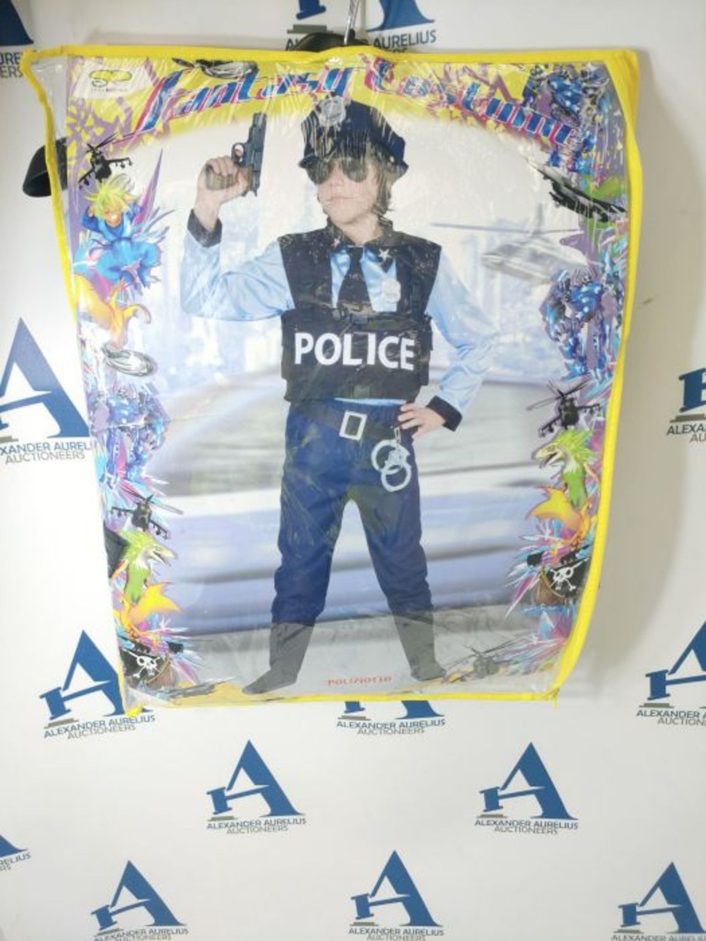 RRP £53.00 Ciao Poliziotto Special Police Costume Bambino, Blu, 9-11 anni - Image 2 of 3