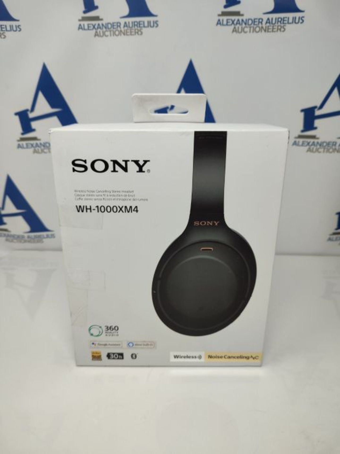 RRP £269.00 Sony WH-1000XM4 Noise Cancelling Wireless Headphones - 30 hours battery life - Over Ea - Image 2 of 3