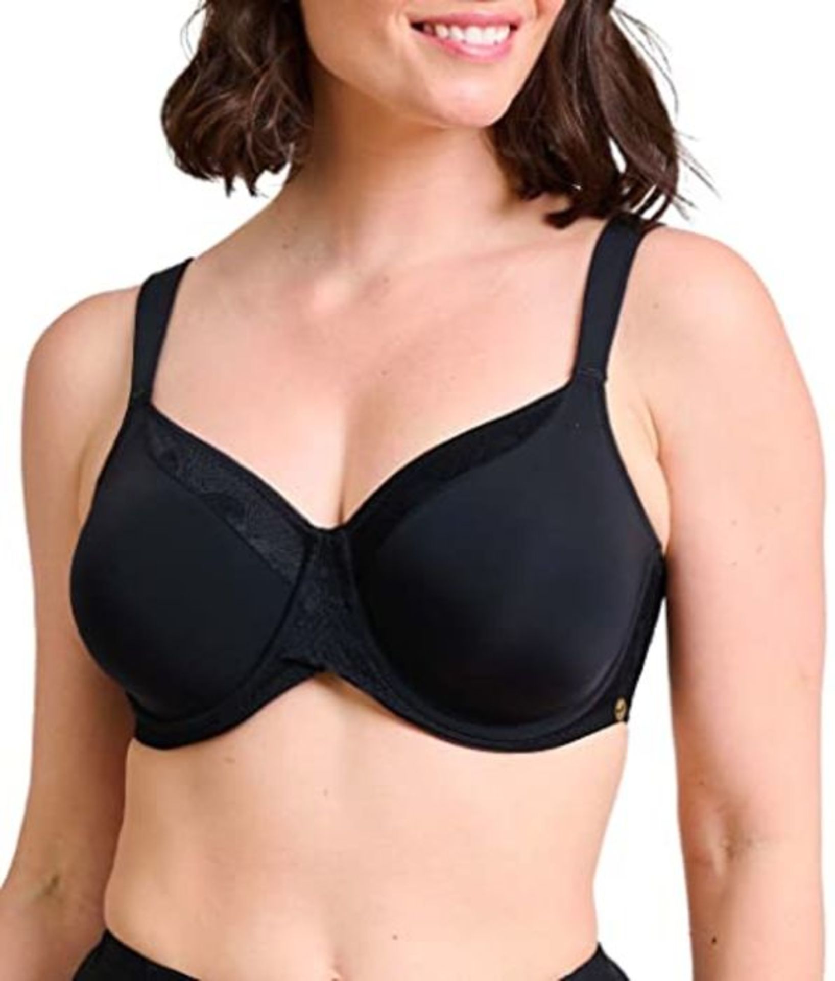 Sans Complexe Women's Perfect Shape Minimizer Bra, (Noir Gce), 36G (Size: 110G)