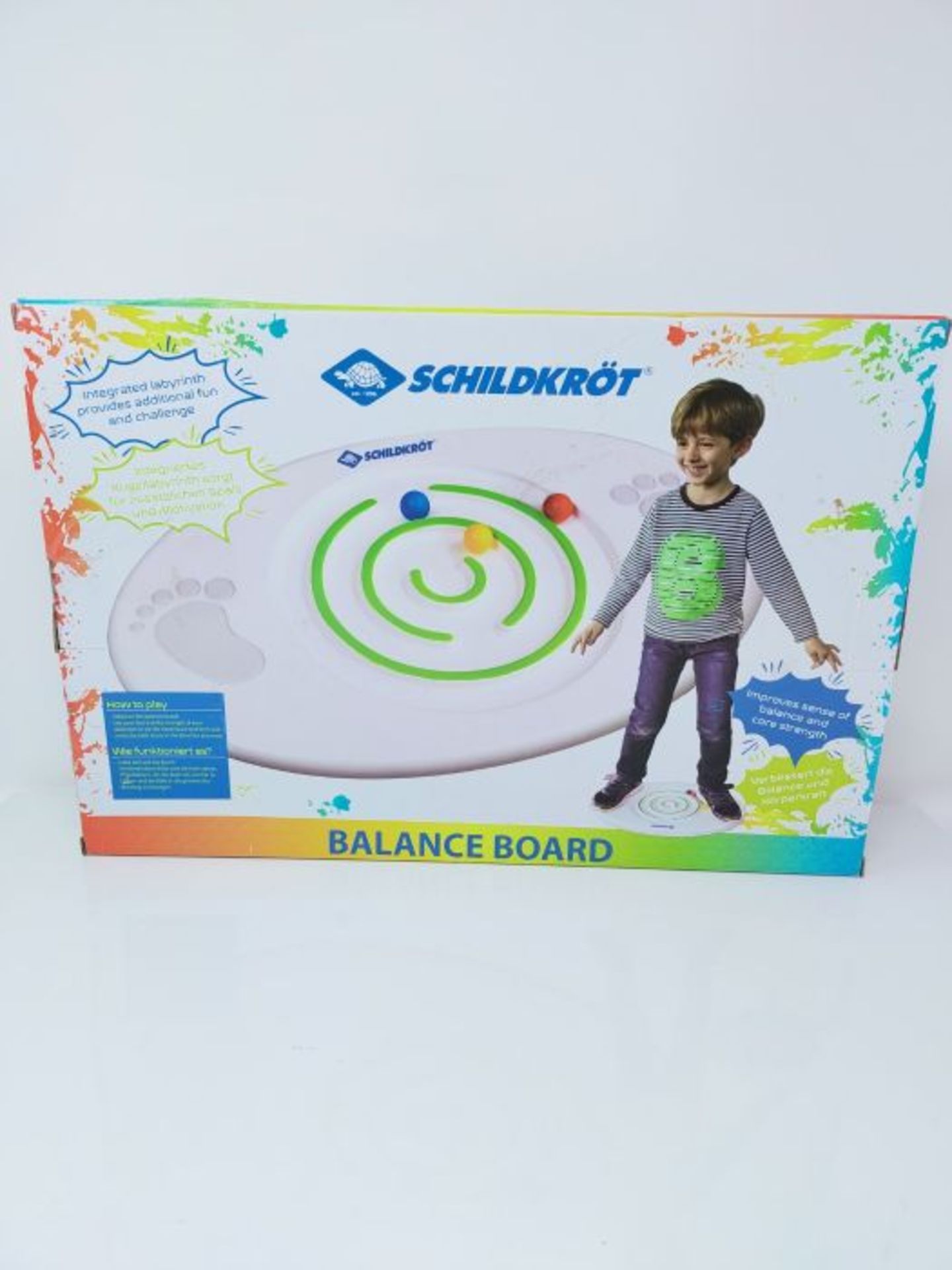 Schildkröt Funsports Children Board, with Integrated Ball Labyrinth, Combines Balance - Image 2 of 3