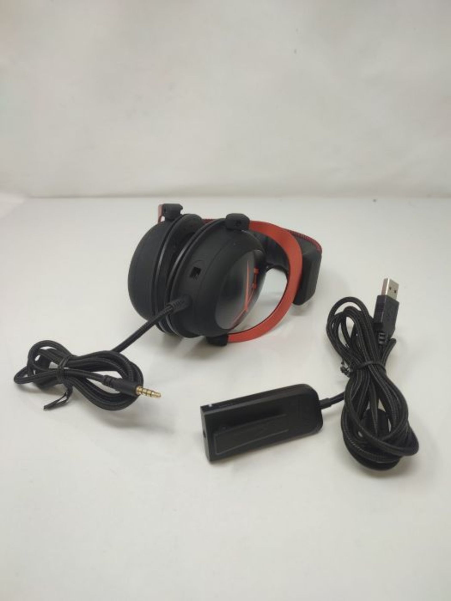 RRP £74.00 HyperX Cloud II 7.1 Virtual Surround Sound Gaming Headset with Advanced USB Audio Cont - Image 3 of 3