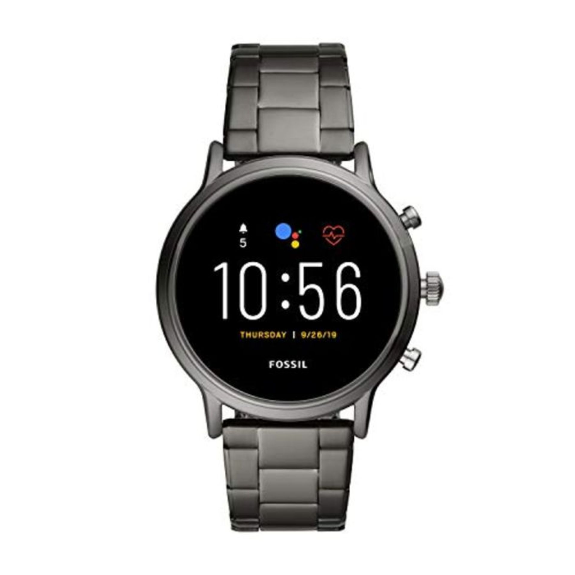 RRP £208.00 Fossil Men's Touchscreen Connected Smartwatch with Stainless Steel Strap FTW4024