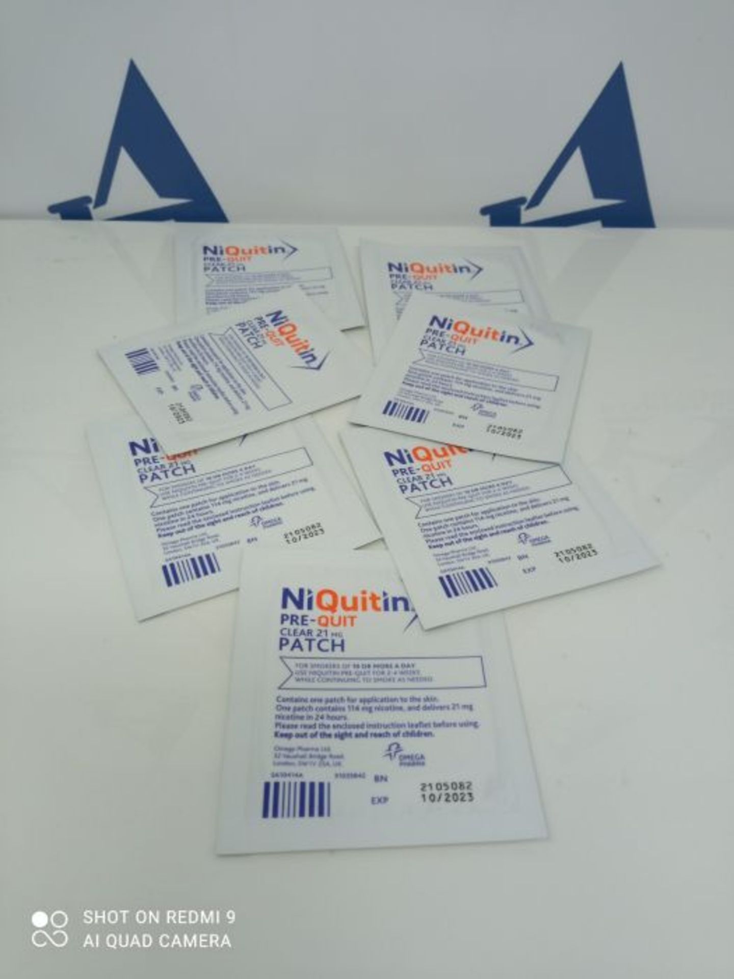 NiQuitin Clear Pre-Quit Patch - 21mg, 7 Nicotine Patches - Stop Smoking Aid - Image 3 of 3