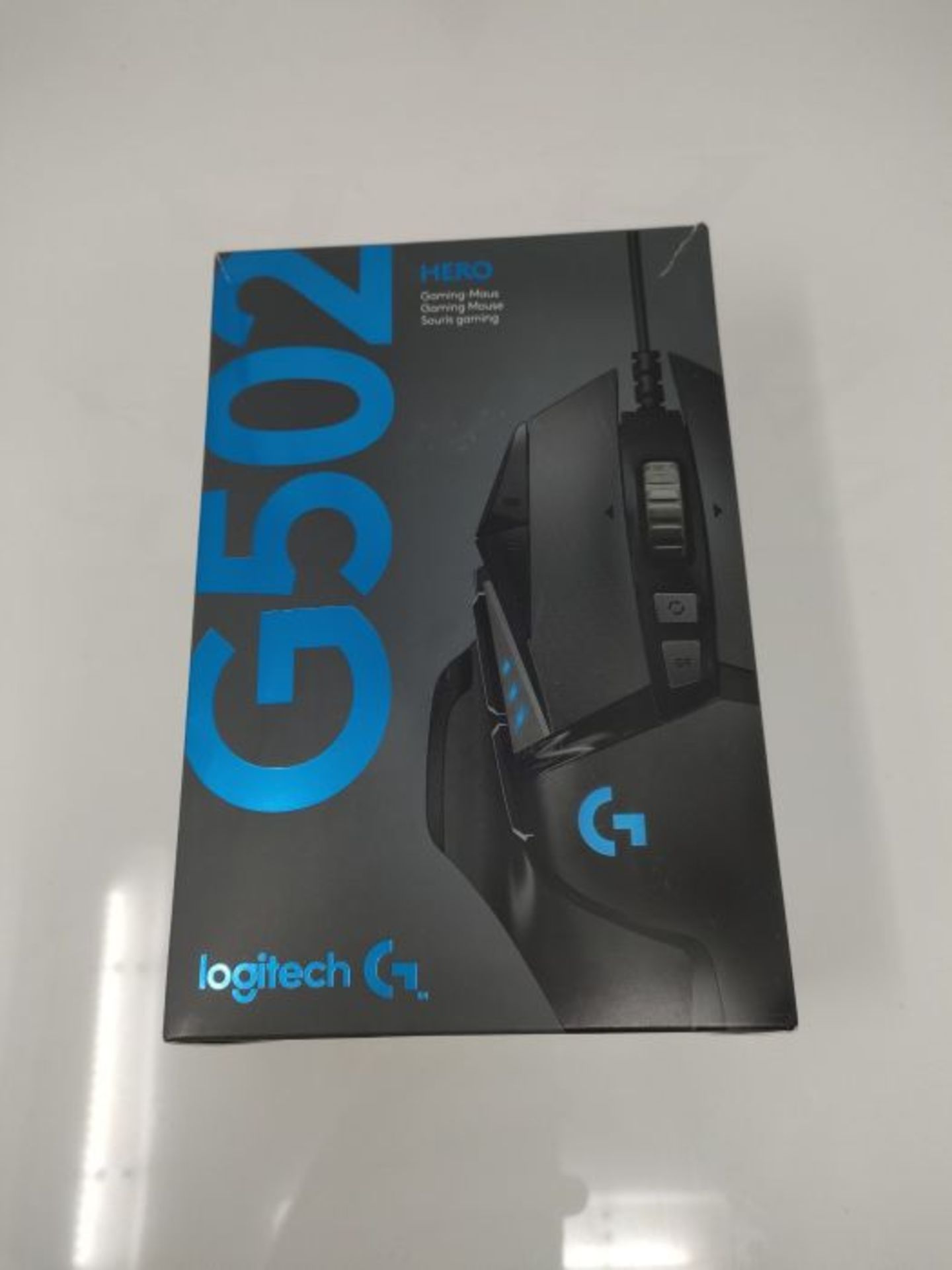 RRP £58.00 Logitech G502 HERO High Performance Wired Gaming Mouse, HERO 25K Sensor, 25,600 DPI, R - Image 2 of 3