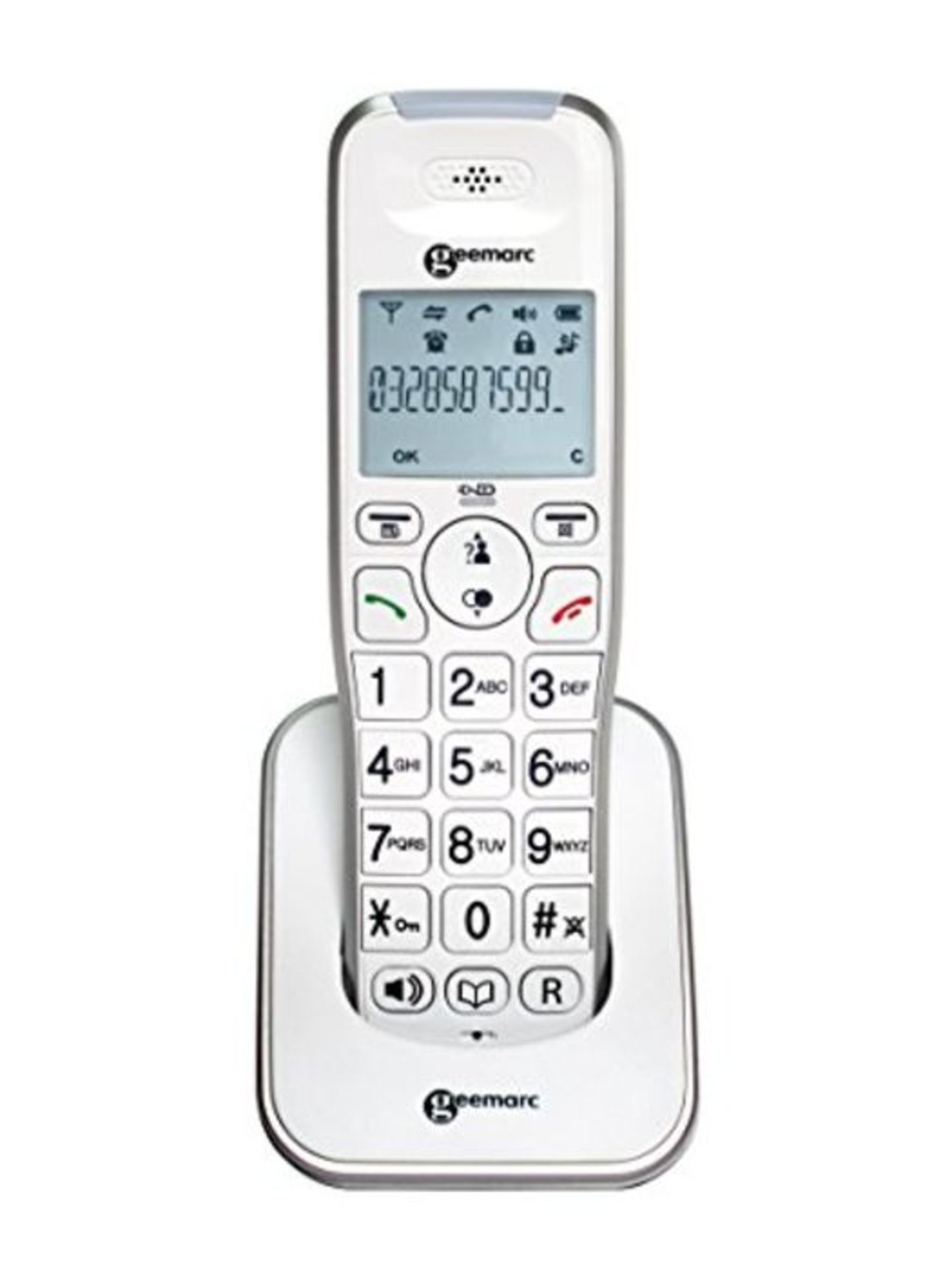 Geemarc AmpliDECT 295 - Amplified Additional Handset, Base Station Required for Amplid