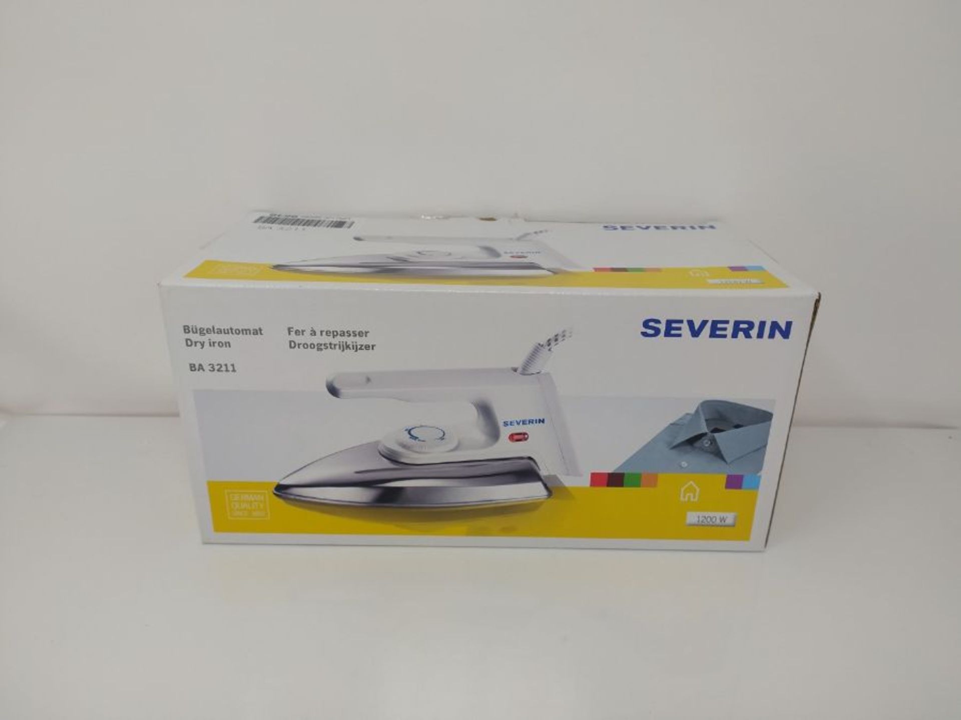 Severin Iron with 1200 W of Power BA 3211, White - Image 2 of 3