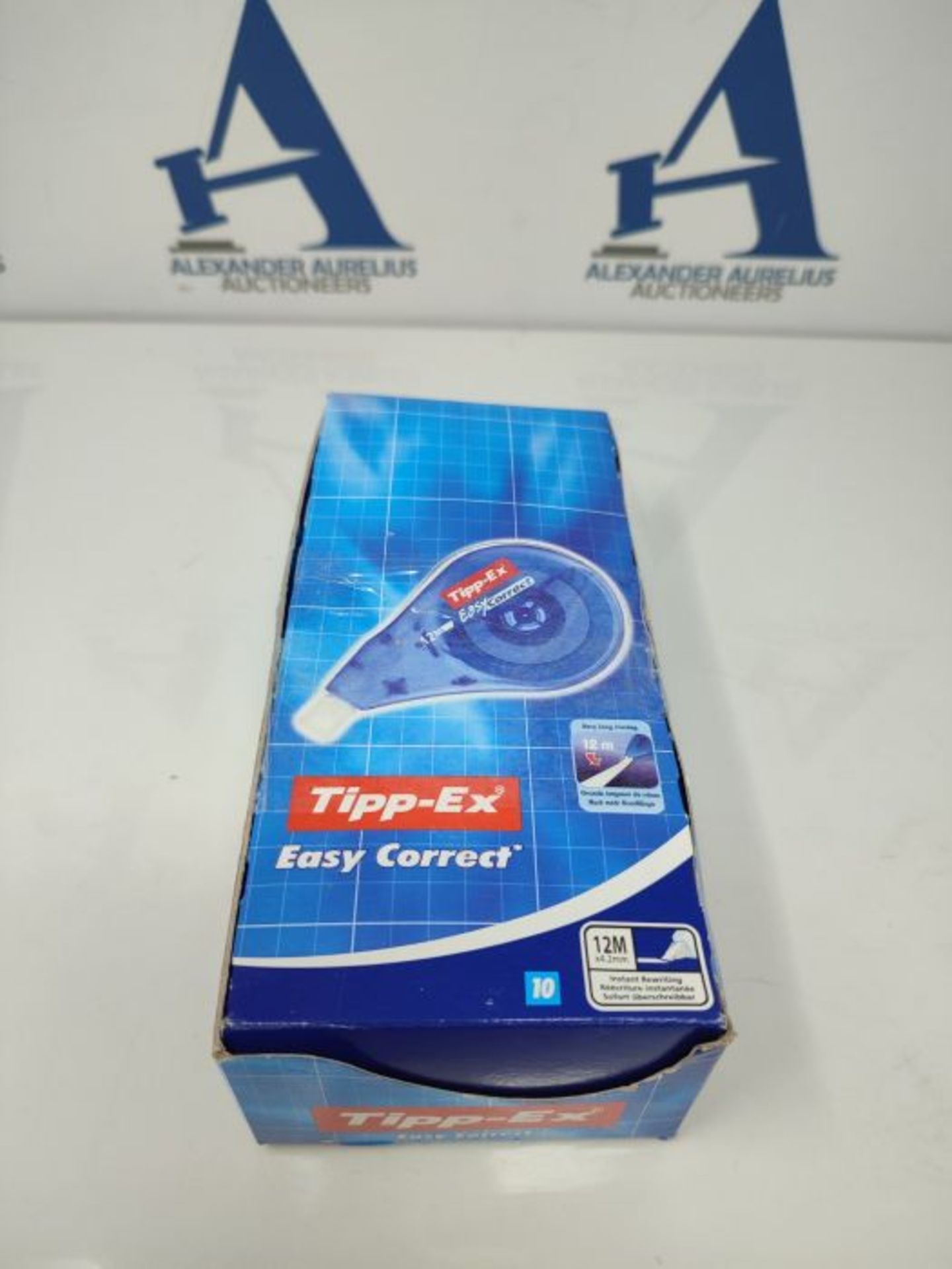 Tipp-Ex Easy Correct Correction Tape - Box of 10 Extra-Long Tear-Resistant Plastic Fil - Image 2 of 3