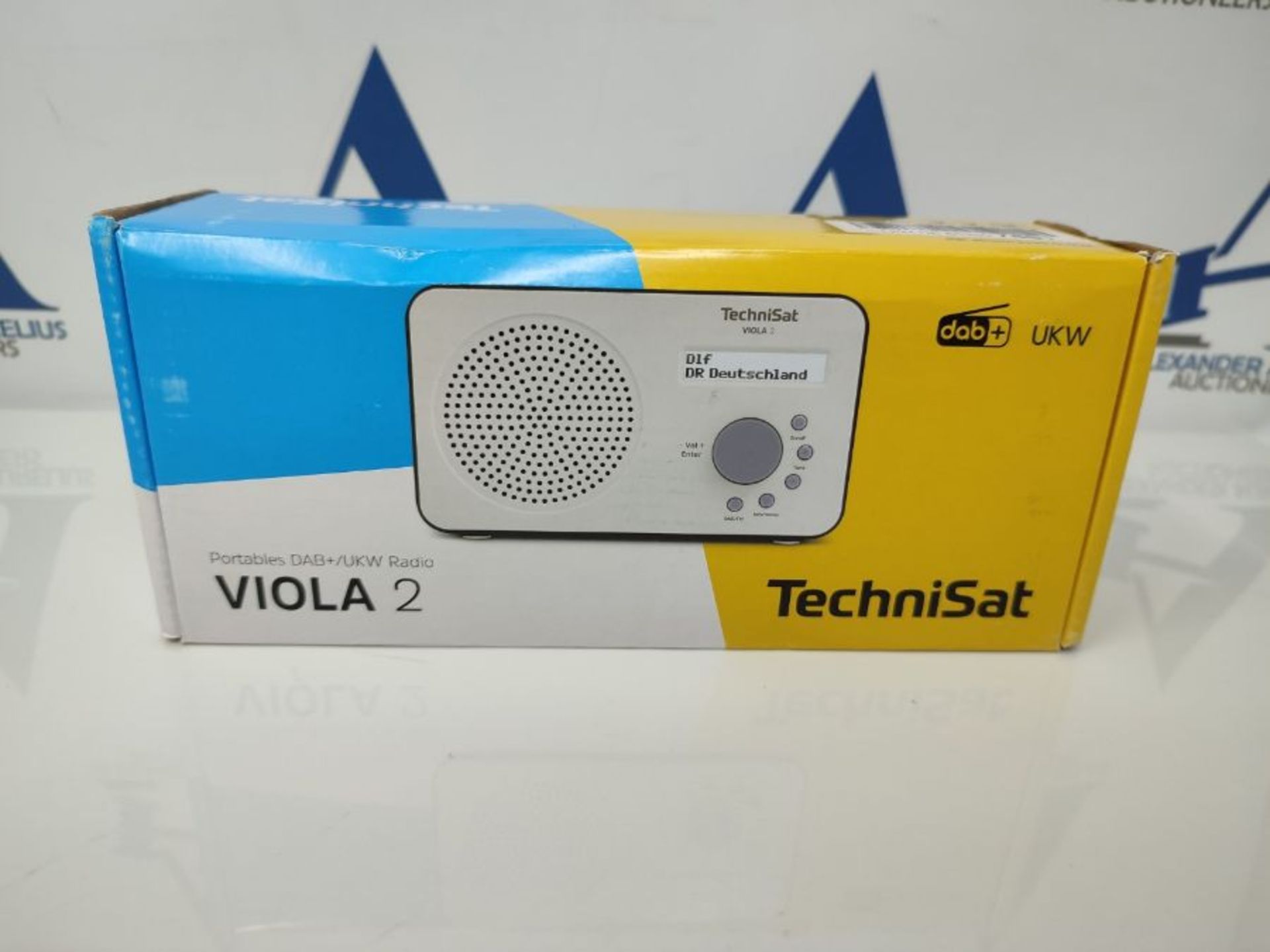 Technisat Viola 2 Digital Radio (Small, Portable Charger) with Speakers, FM, DAB +, Zw - Image 2 of 3