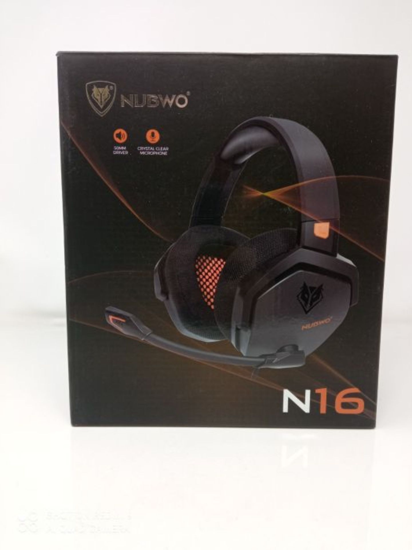 NUBWO PS4 Headset Xbox one Stereo-Gaming-KopfhÃ¶rer mit GerÃ¤uschunterdrÃ¼ckung - Image 2 of 3