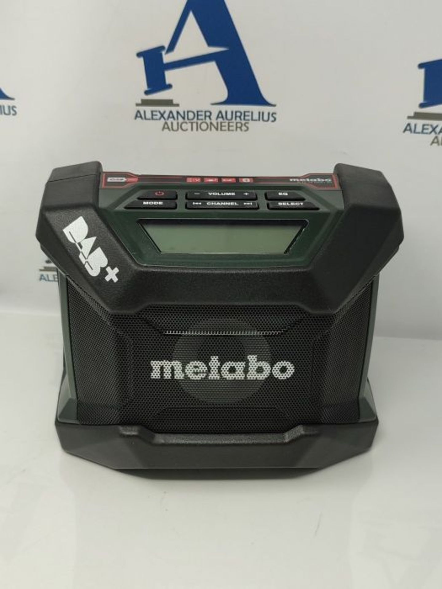 RRP £88.00 Metabo Battery construction site radio R 12-18 (DAB+, Bluetooth, without battery, LCD - Image 2 of 3