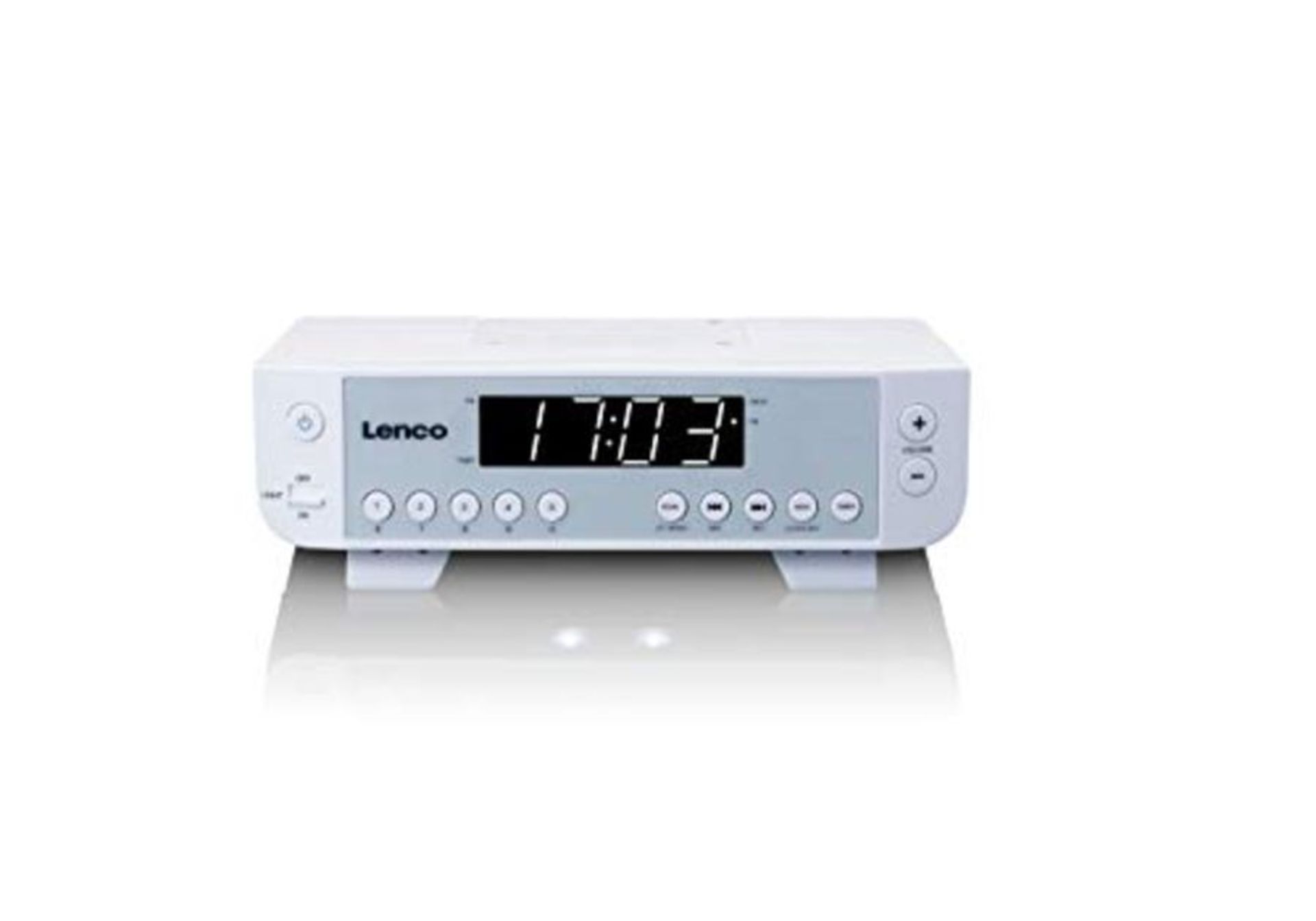 Lenco KCR-11 Portable Analog White