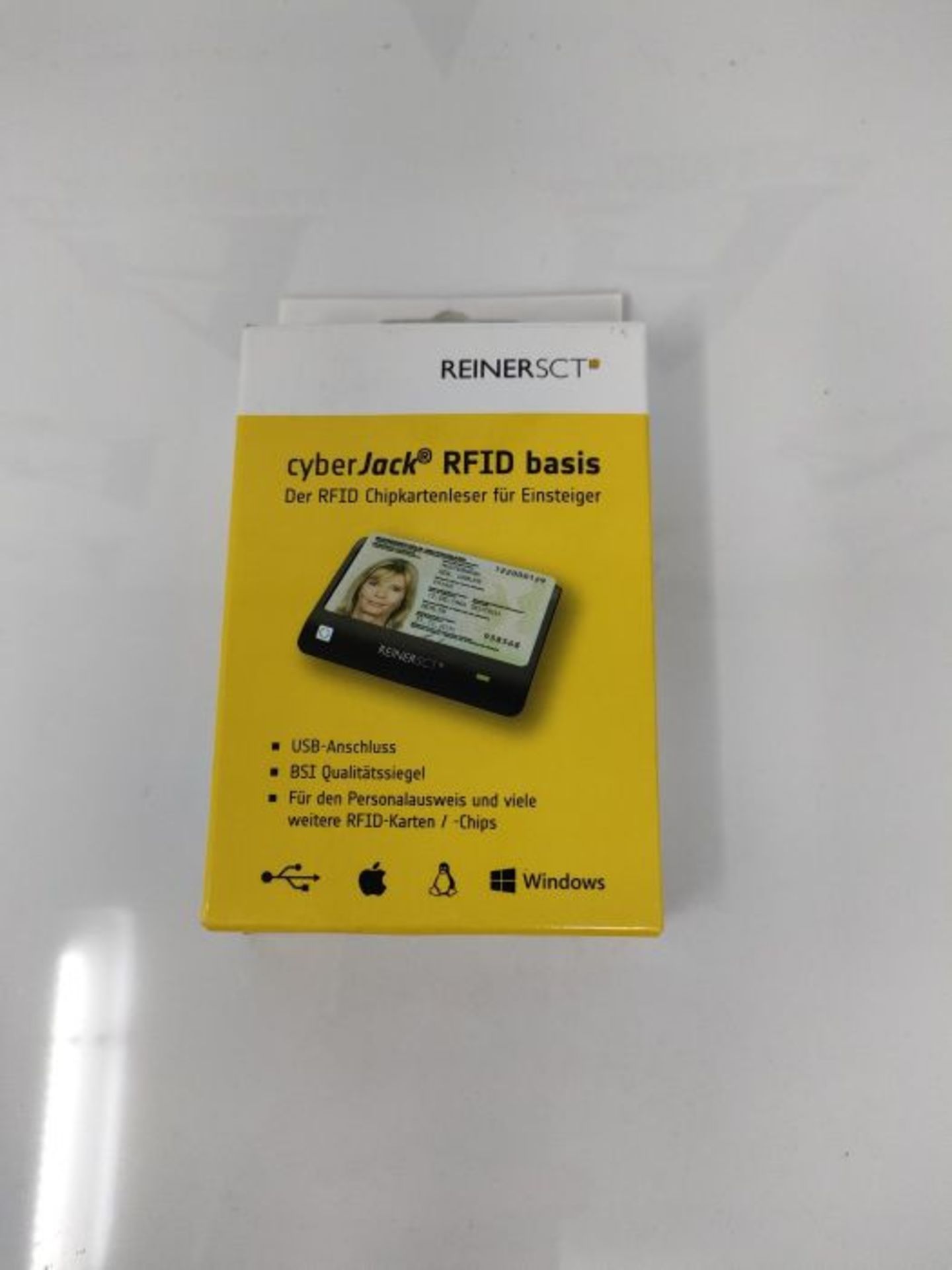 ReinerSCT cyberJack RFID basis - RFID-Leser - USB Black 2718500-100 - Image 2 of 3