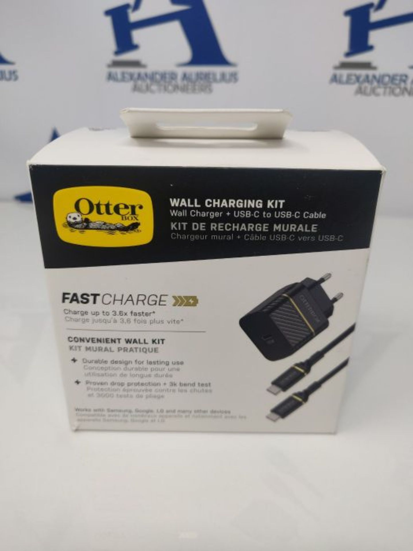 OtterBox EU USB-C Netzteil18W PD + Performance USB C-C 1m Kabel, Schnelllade-Set, Schw
