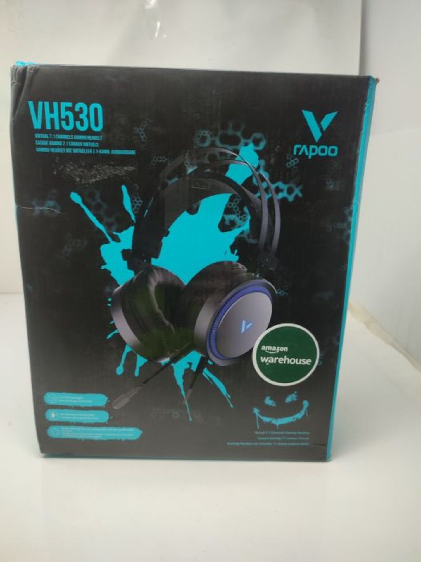 Rapoo VPRO VH530 Gaming Headset, 7.1 Channel virtuell, Surround Sound, ger??uschunte - Image 2 of 3