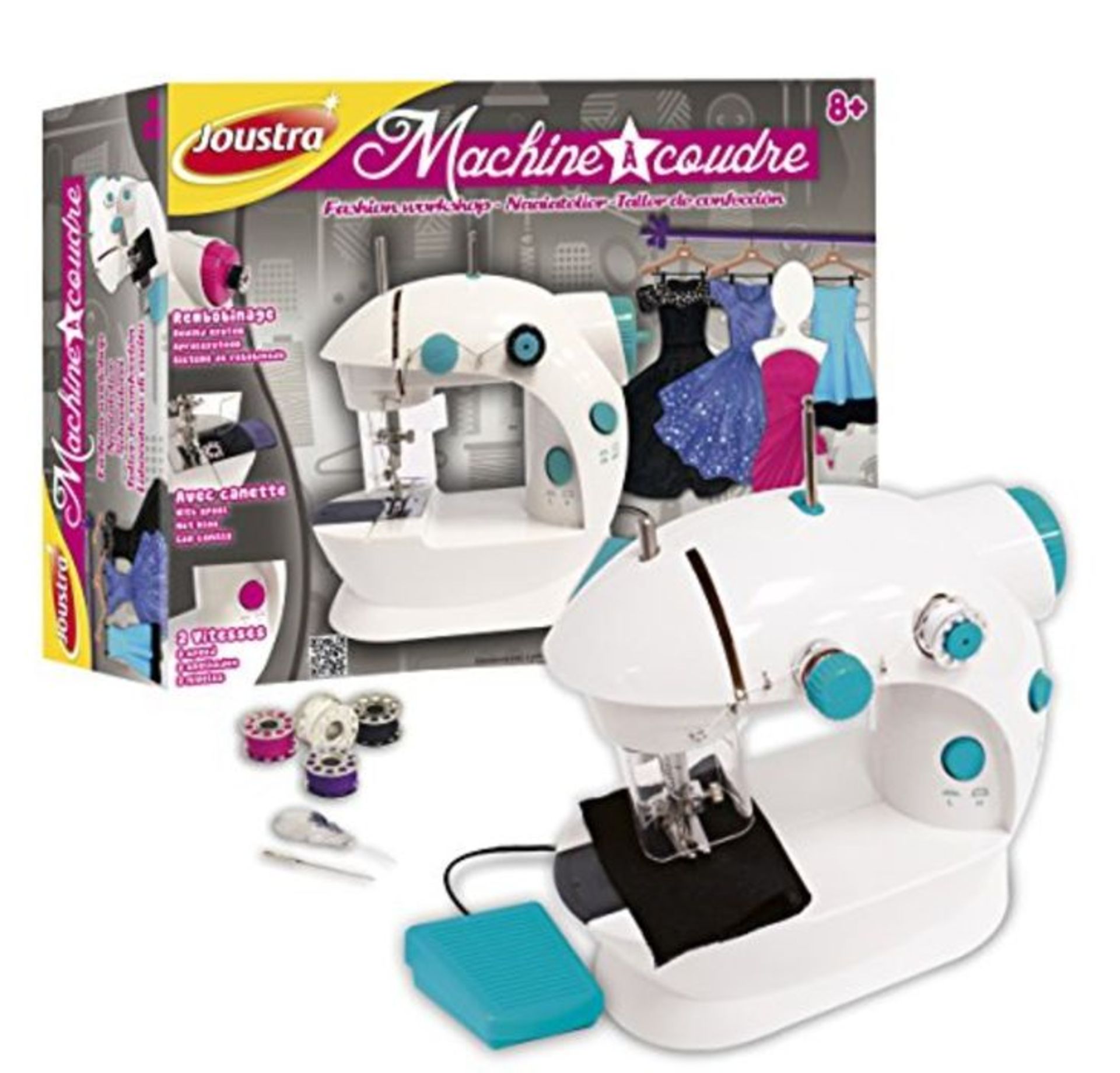 Joustra 46038 Sewing Machine, White, one Size