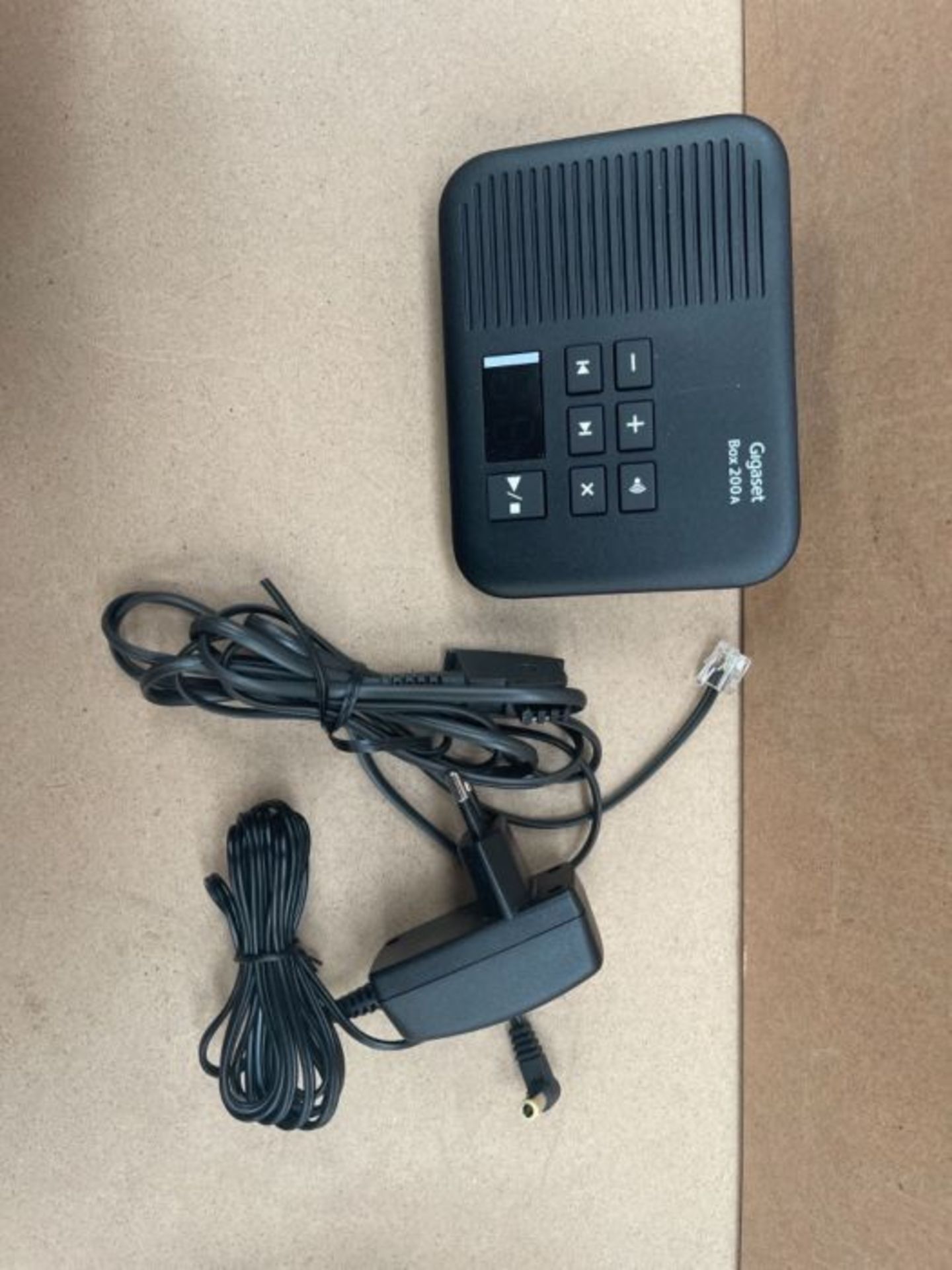 Gigaset Box 200A DECT-Telefonbasis with answering machine - black - Image 2 of 2