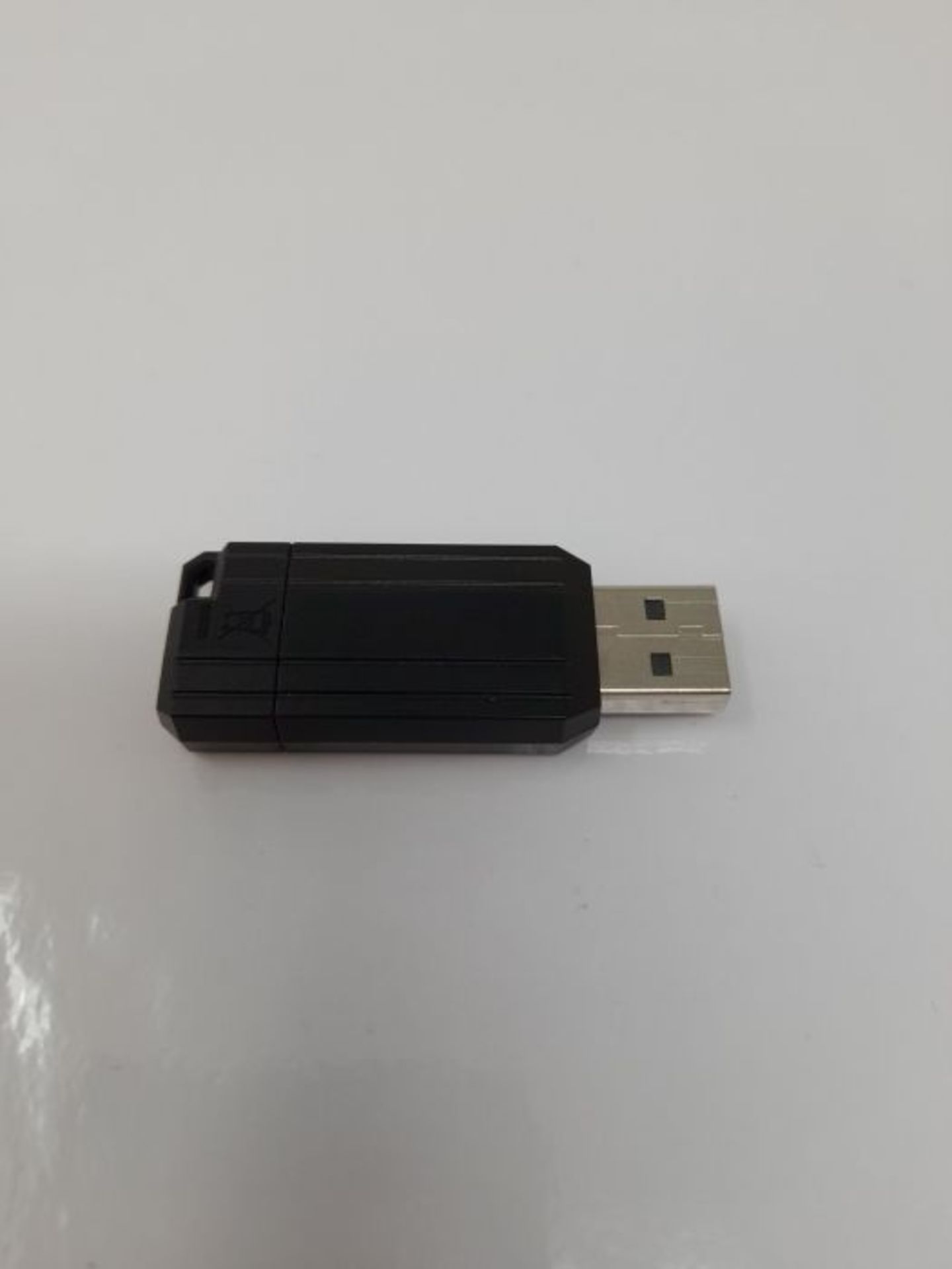 Verbatim 128GB USB 2.0 Store n Go Pinstripe Drive - Black - Image 3 of 3