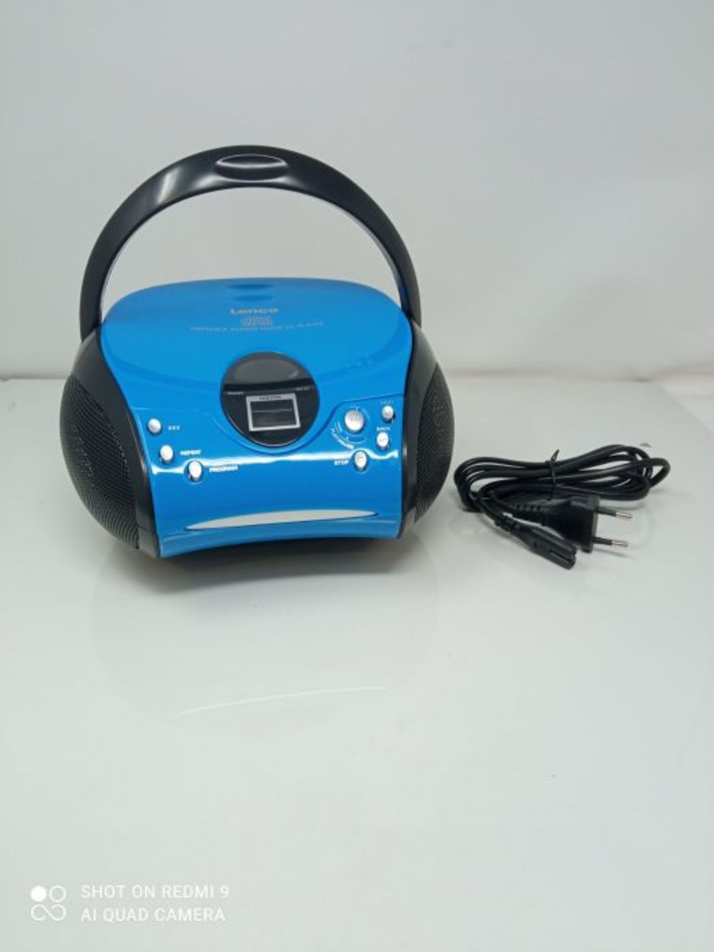 Lenco SCD24 - CD-Player fÃ¼r Kinder - CD-Radio - Stereoanlage - Boombox - UKW Radiot - Image 2 of 2