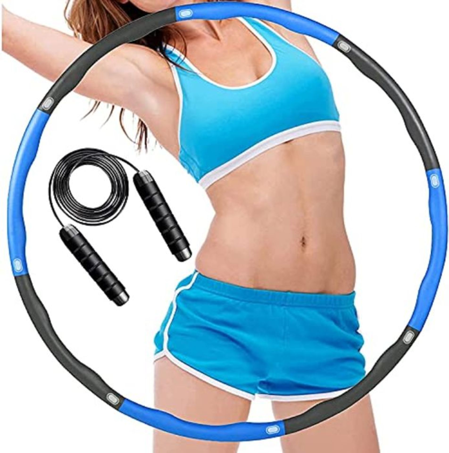 ACPURI Hula Hoop, Hula Hoop Reifen 1,2 KG Durchmesser 95cm,Hula-Hoop für Erwachsene &