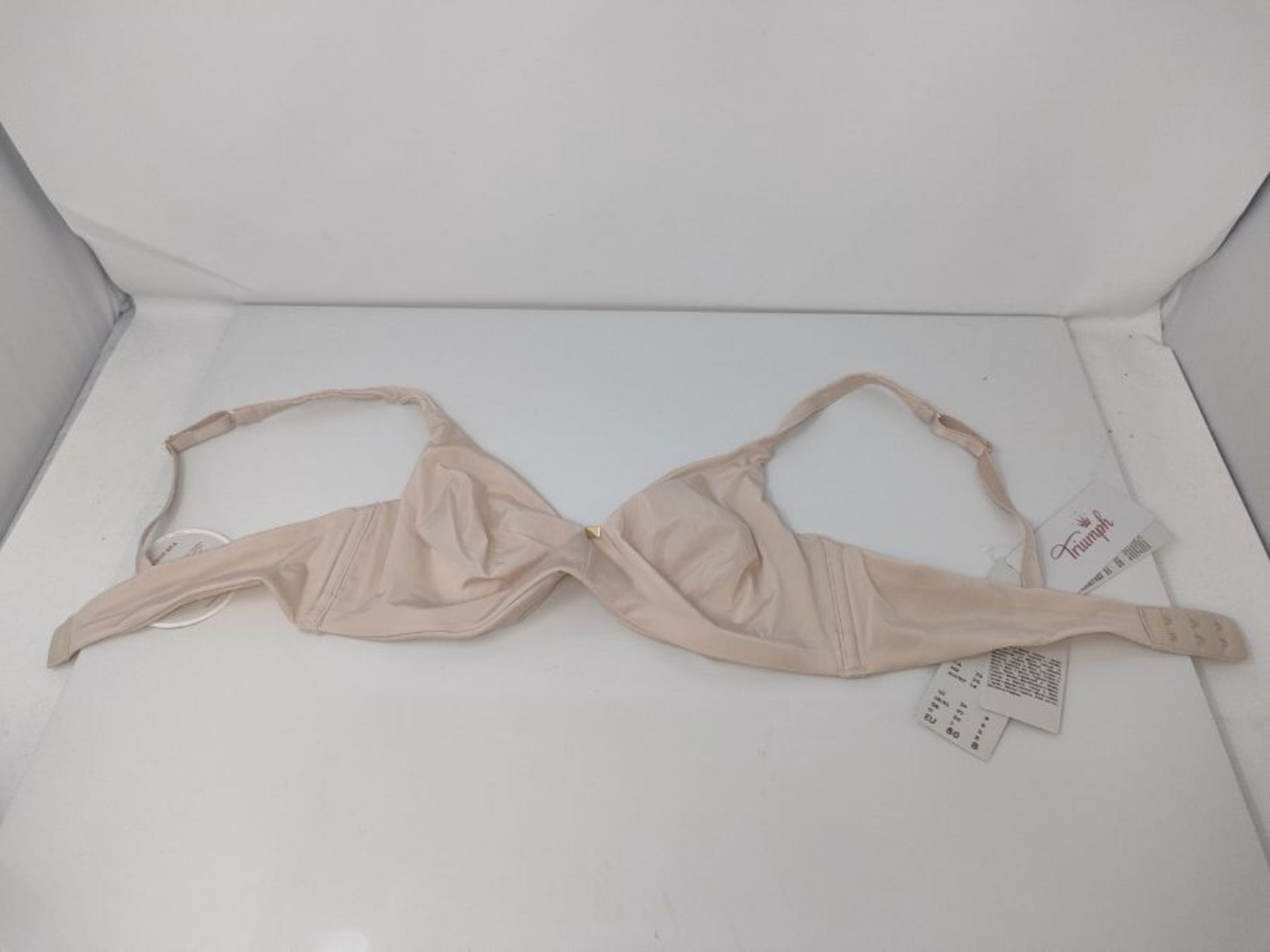 Triumph Women's Body Make-Up Essent N Everyday Bra, Beige, 36B - Image 2 of 3