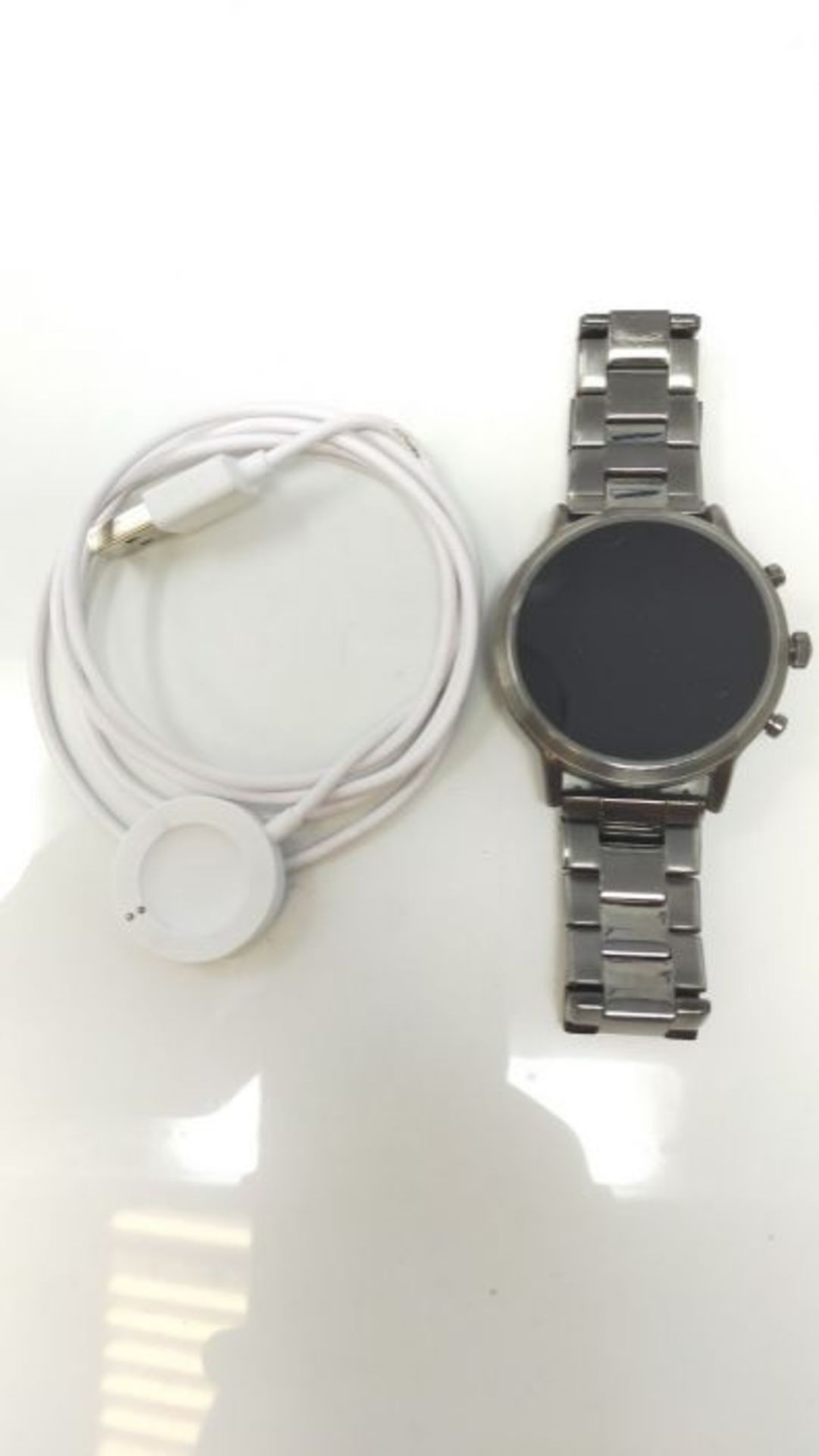 RRP £213.00 Fossil Men's Touchscreen Connected Smartwatch with Stainless Steel Strap FTW4024 - Image 3 of 3
