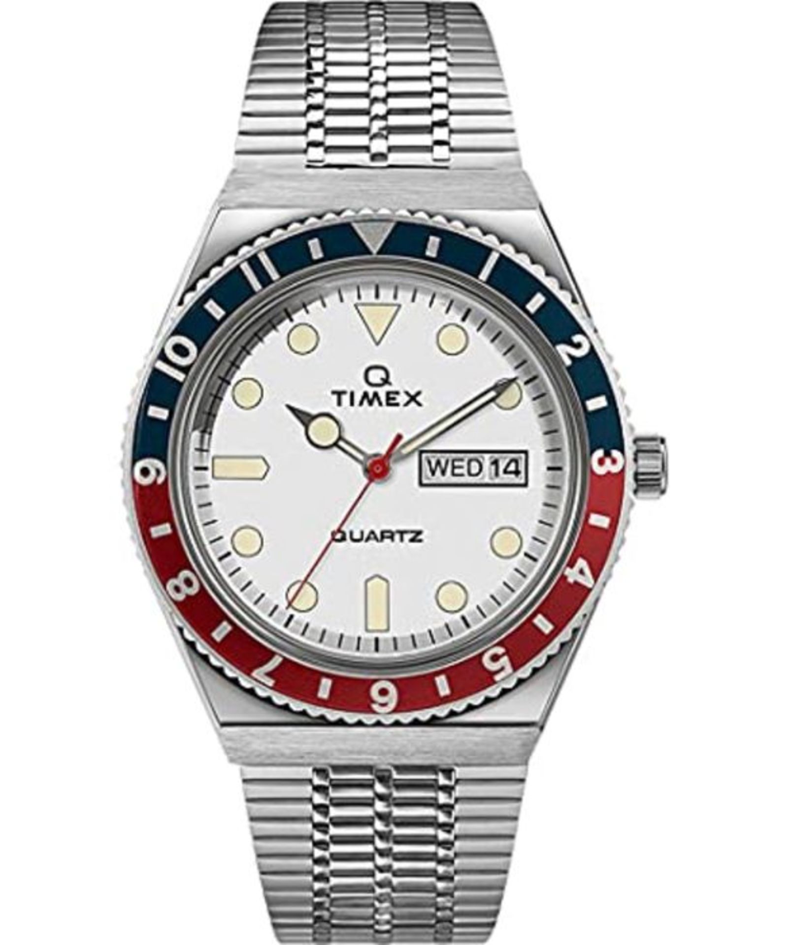 RRP £131.00 Timex Men's Analogue Quartz Watch with Stainless Steel Strap TW2U61200