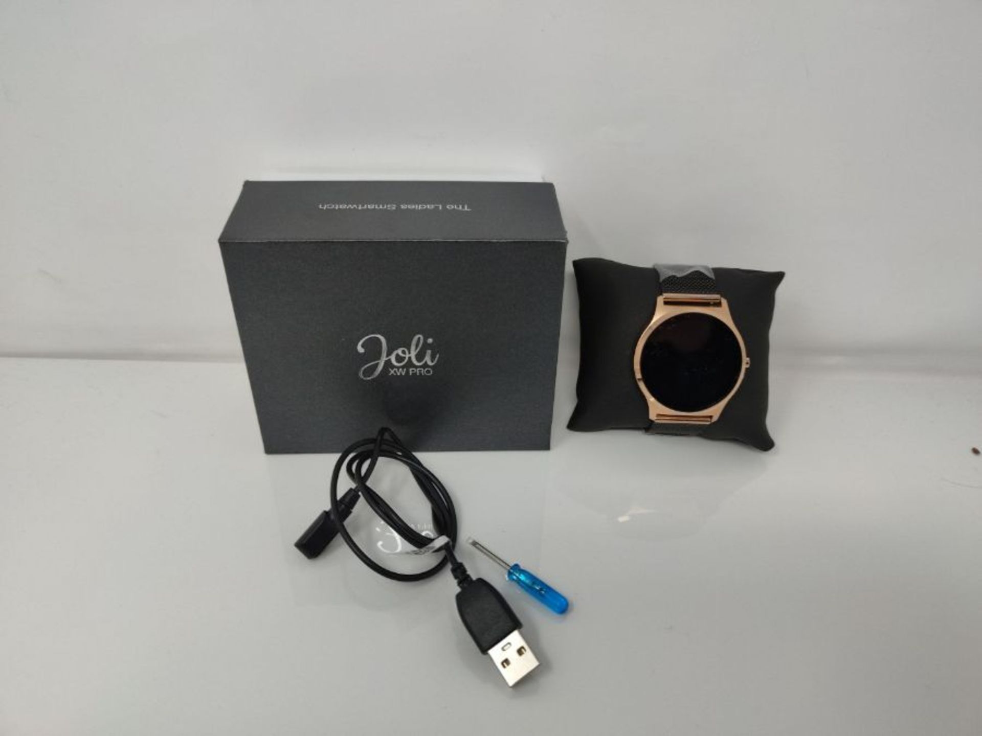 RRP £74.00 X-WATCH JOLI XW PRO-Smartwatch Damen iOS/iPhone-Fitnessuhr-Android mit Whatsapp Info 5 - Image 2 of 3