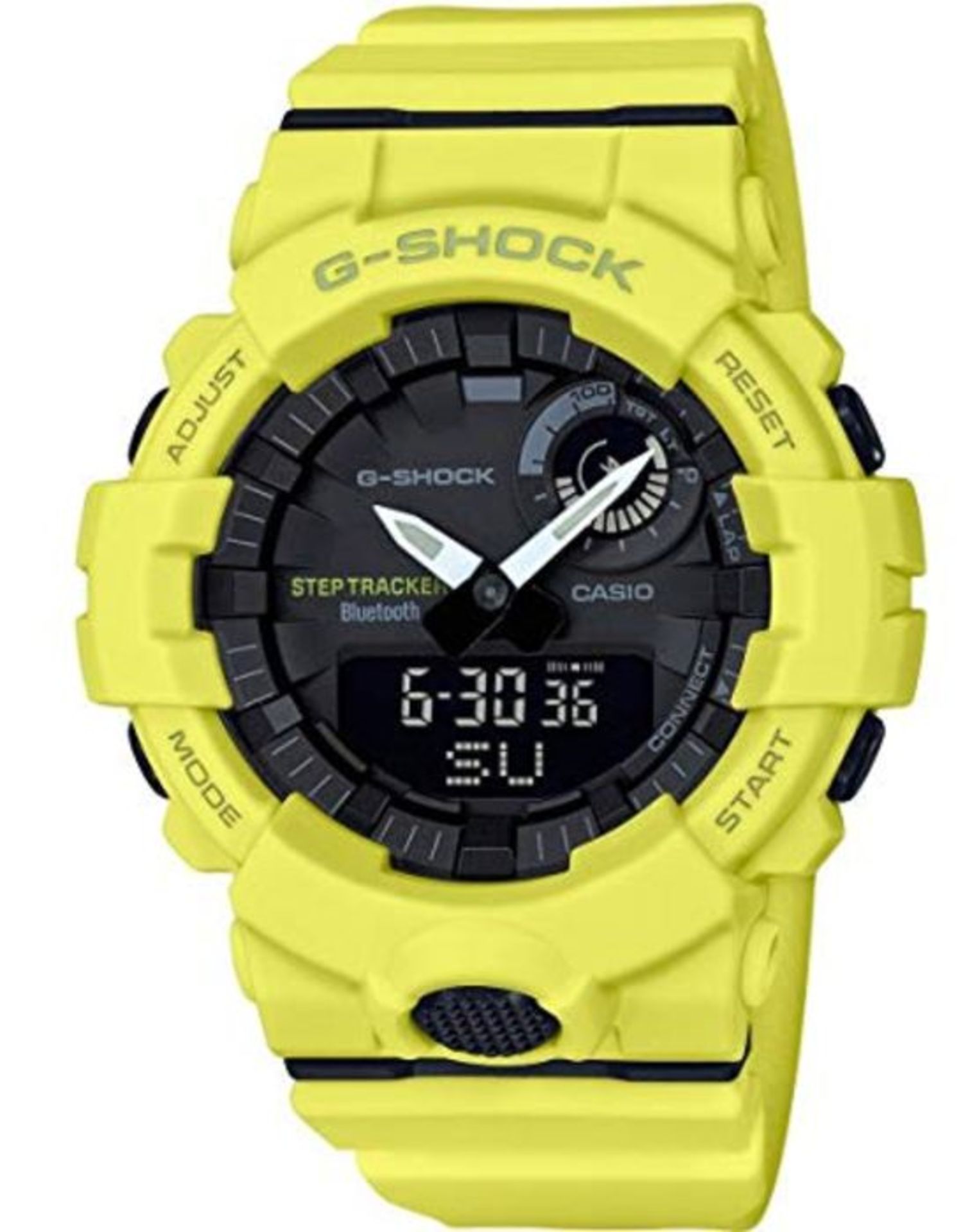 RRP £77.00 Casio Mens Digital Quartz Watch with Resin Strap GBA-800-9AER