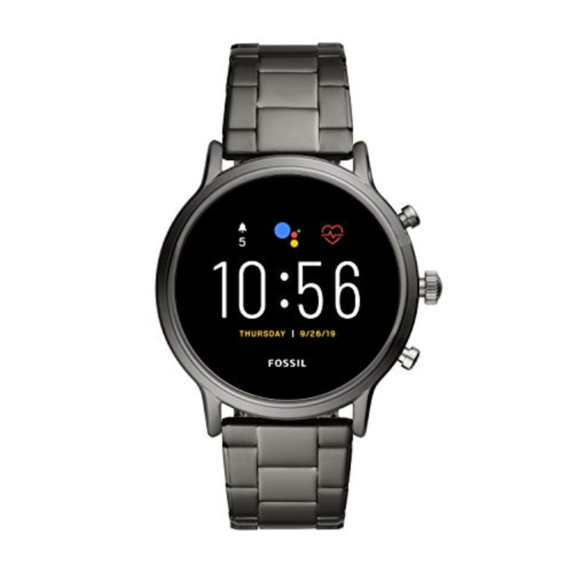 RRP £213.00 Fossil Men's Touchscreen Connected Smartwatch with Stainless Steel Strap FTW4024