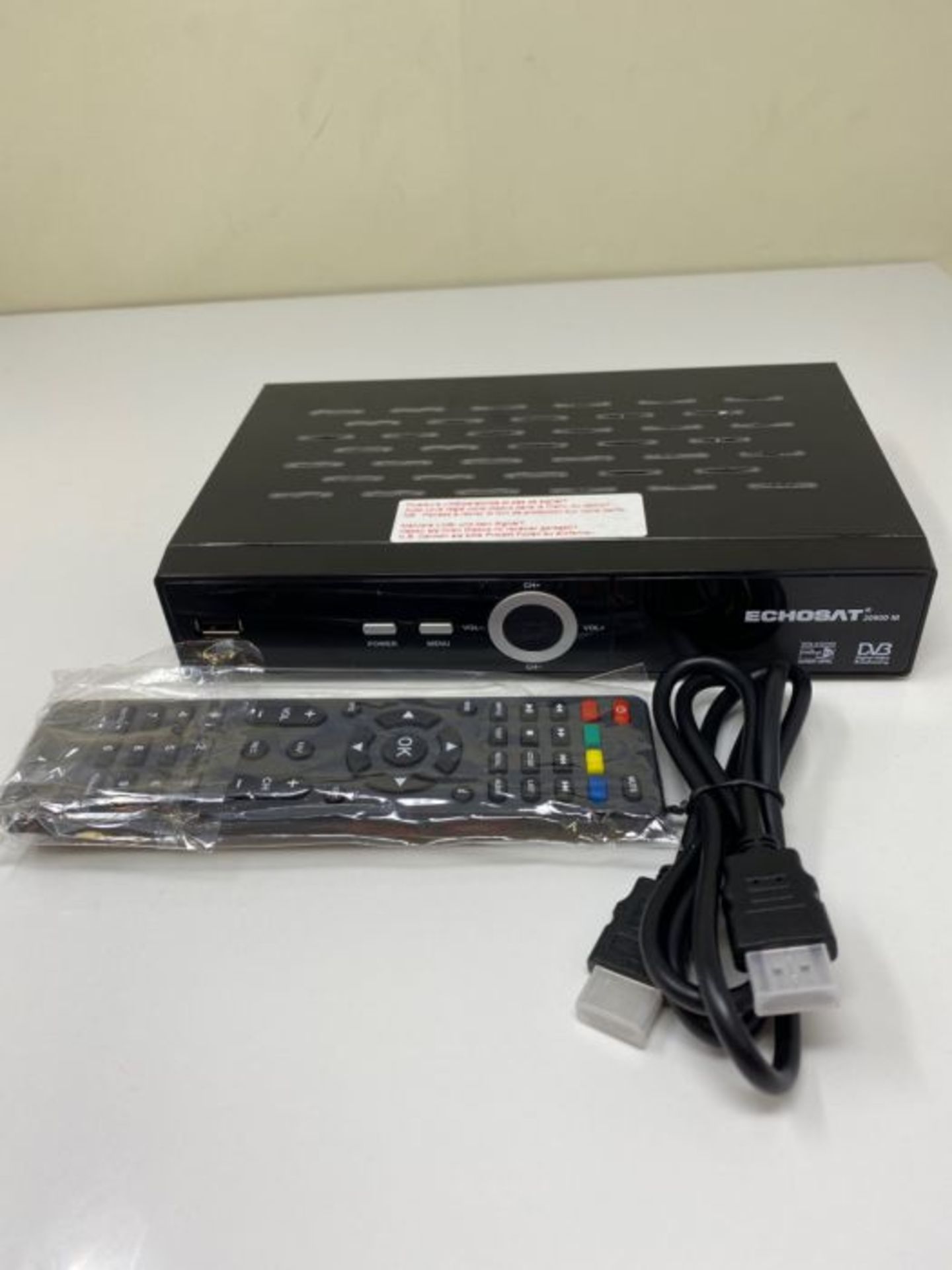 hd-line Echosat 20900 M Digital Satelliten Sat Receiver - (HDTV , DVB-S/S2 , HDMI , SC - Image 3 of 3