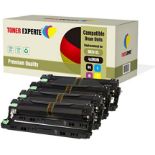 Set of 4 TONER EXPERTEÂ® Compatible DR241CL (15,000 Pages) Drum Units for Brother DC