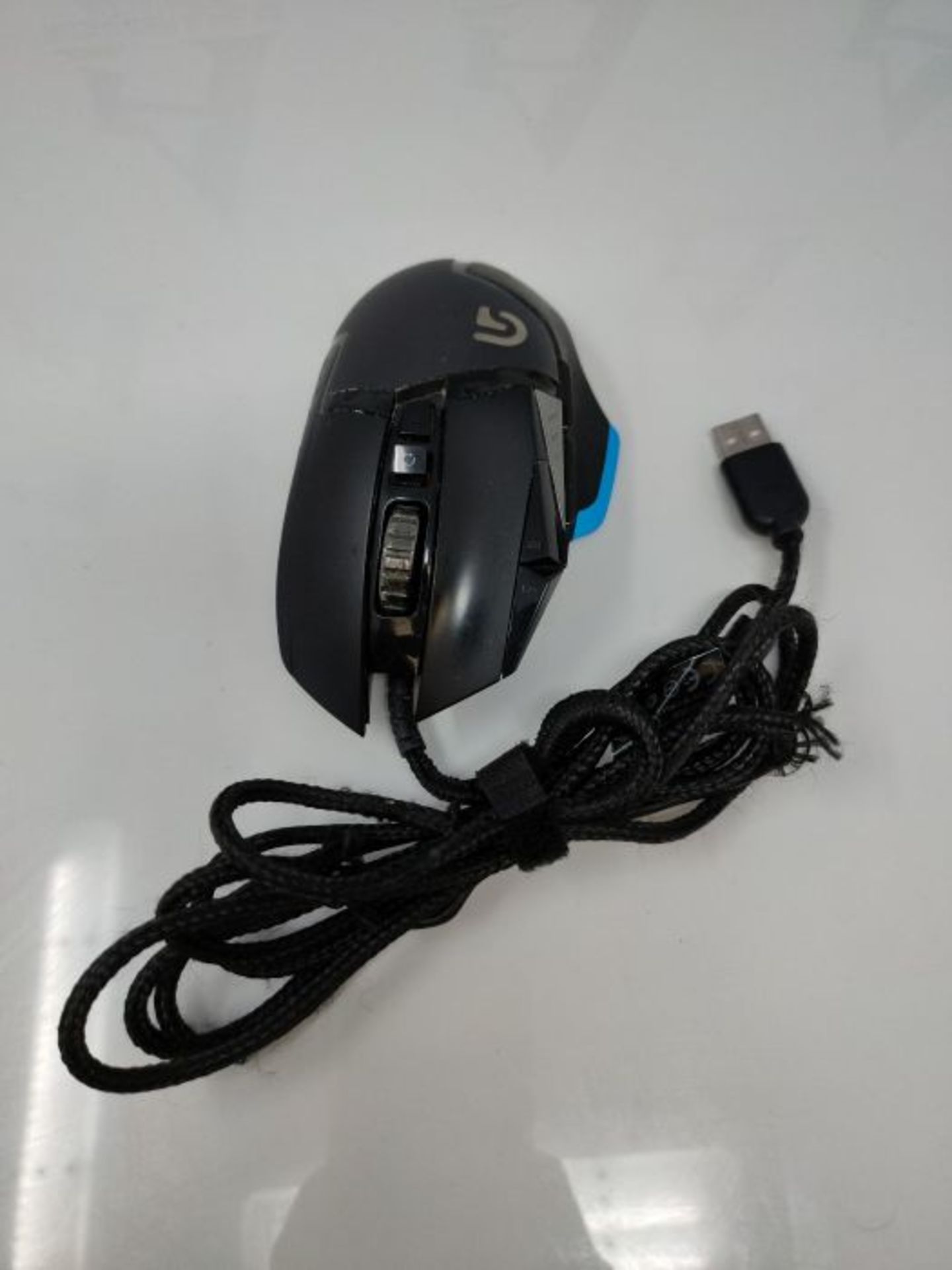 RRP £59.00 Logitech G502 HERO Mouse Gaming Prestazioni Elevate, Sensore HERO 25K, 25.600 DPI, RGB - Image 3 of 3