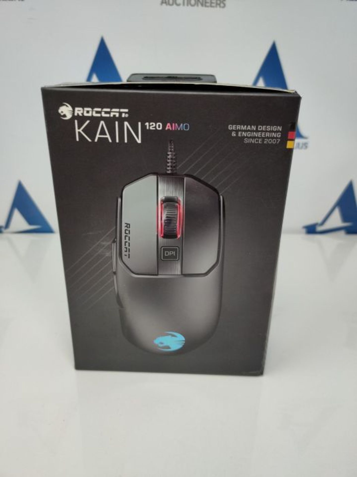 Roccat Kain 120 Aimo RGB Gaming Mouse (16.000 dpi Owl-Eye Sensor, 89G Ultra-Light, Tit - Image 2 of 3