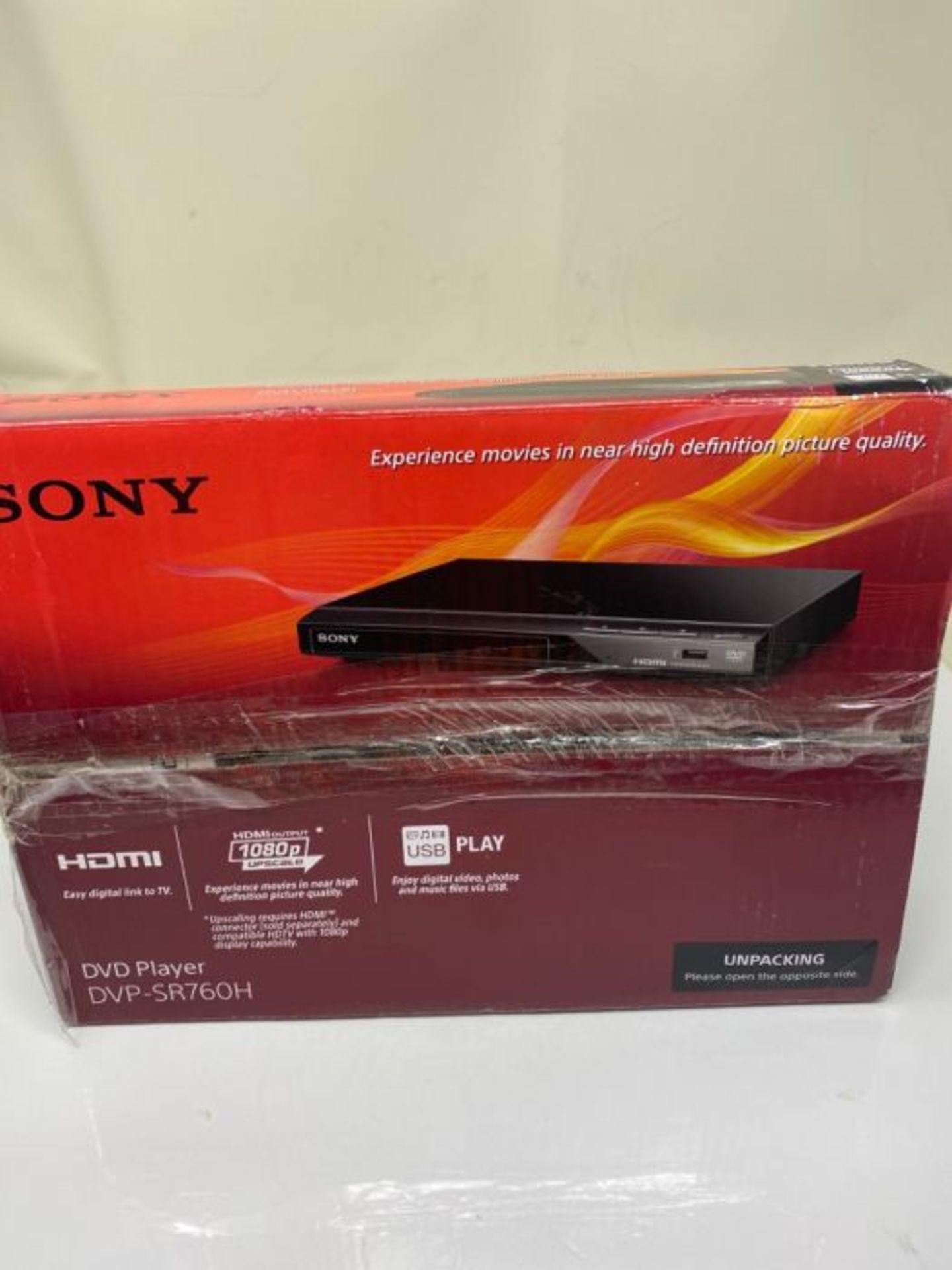 Sony DVPSR760H DVD Upgrade Player (HDMI, 1080 Pixel Upscaling, USB Connectivity), Blac - Image 2 of 3