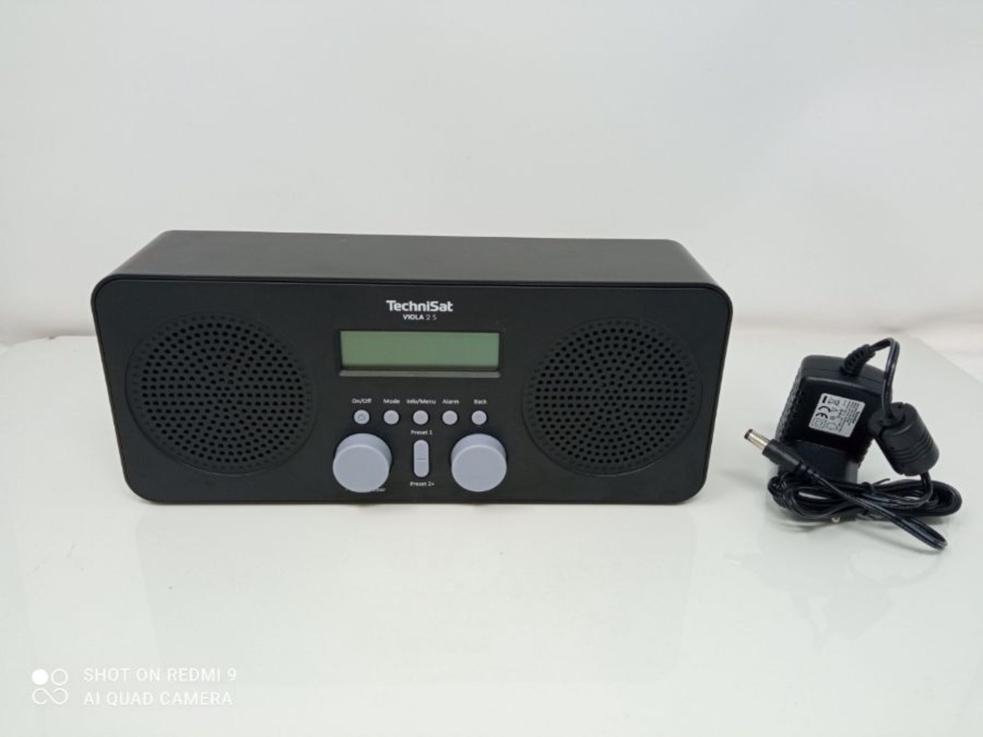 TechniSat VIOLA 2 S - tragbares DAB Radio (DAB+, UKW, Wecker, Stereo Lautsprecher, Kop - Image 3 of 3