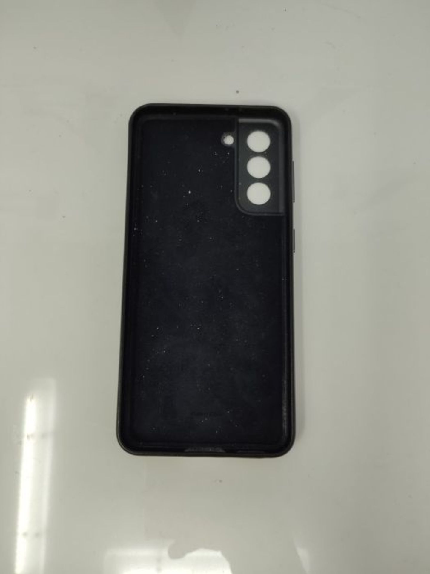 Samsung Galaxy S21 5G Leather Cover Black - Image 2 of 2