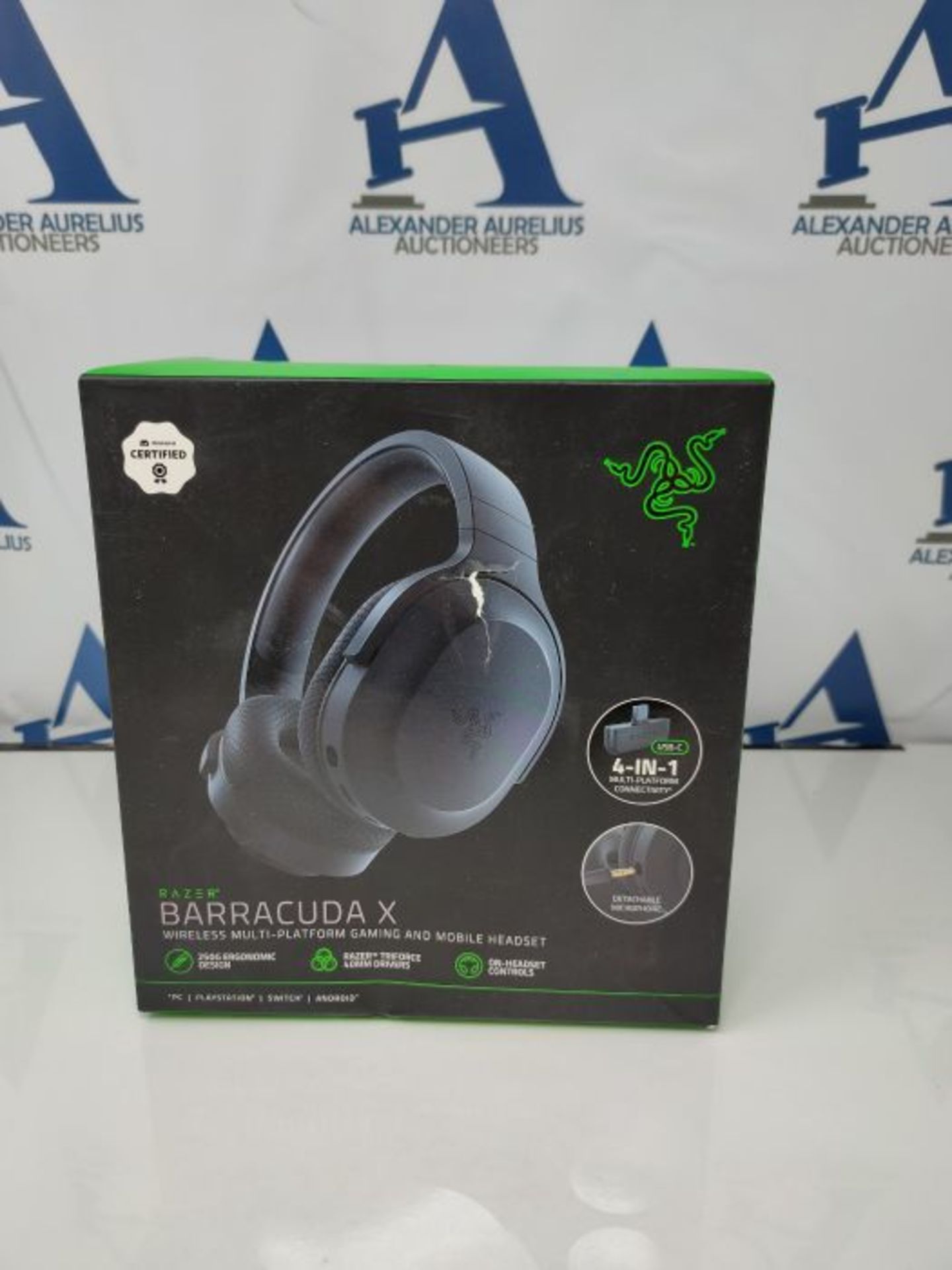 RRP £67.00 Razer Barracuda X - Kabelloses Gaming Headset fÃ¼r PC, Playstation, Nintendo Switch - Image 2 of 3