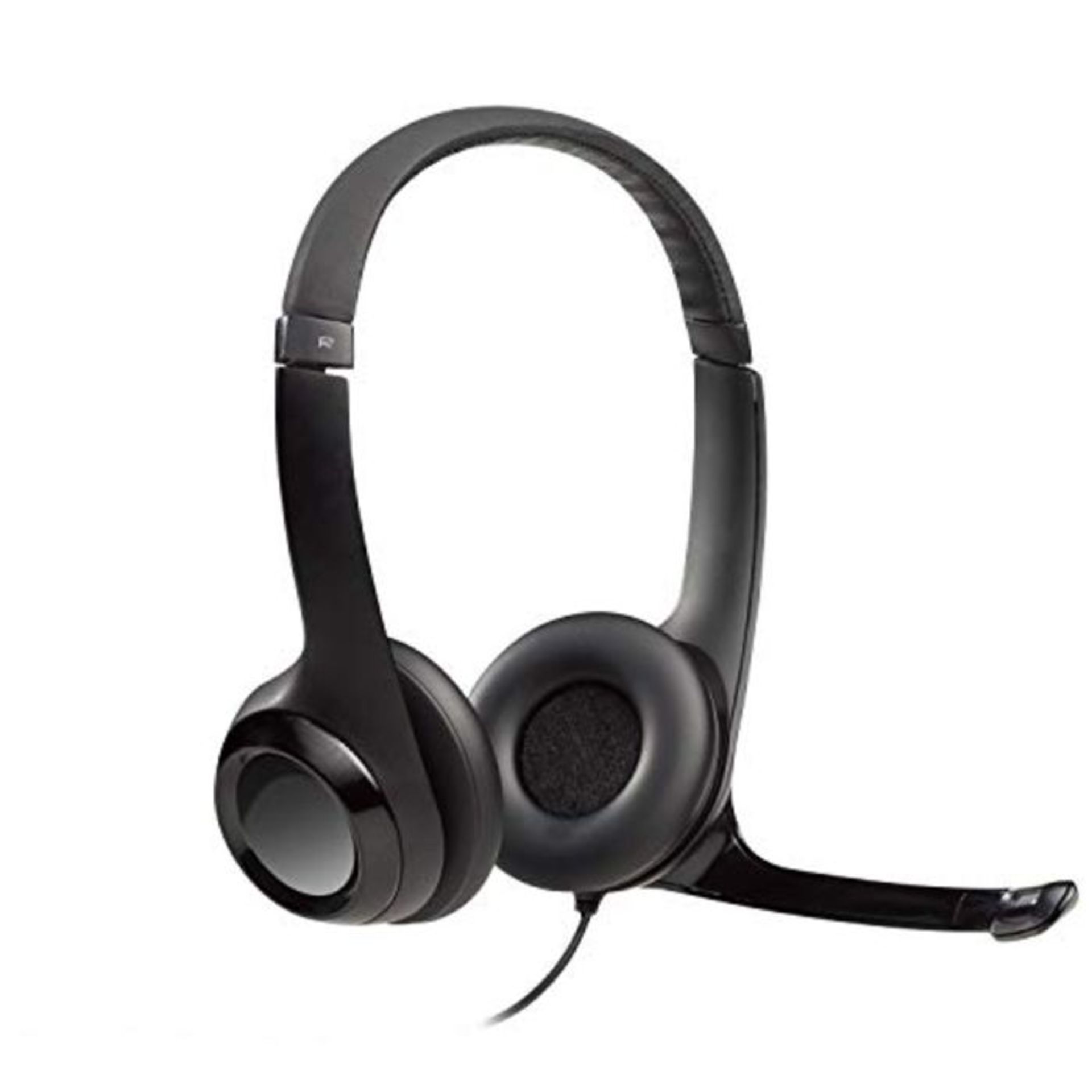 Logitech H390 Wired Headset, Stereo Headphones with Noise-Cancelling Microphone, USB,