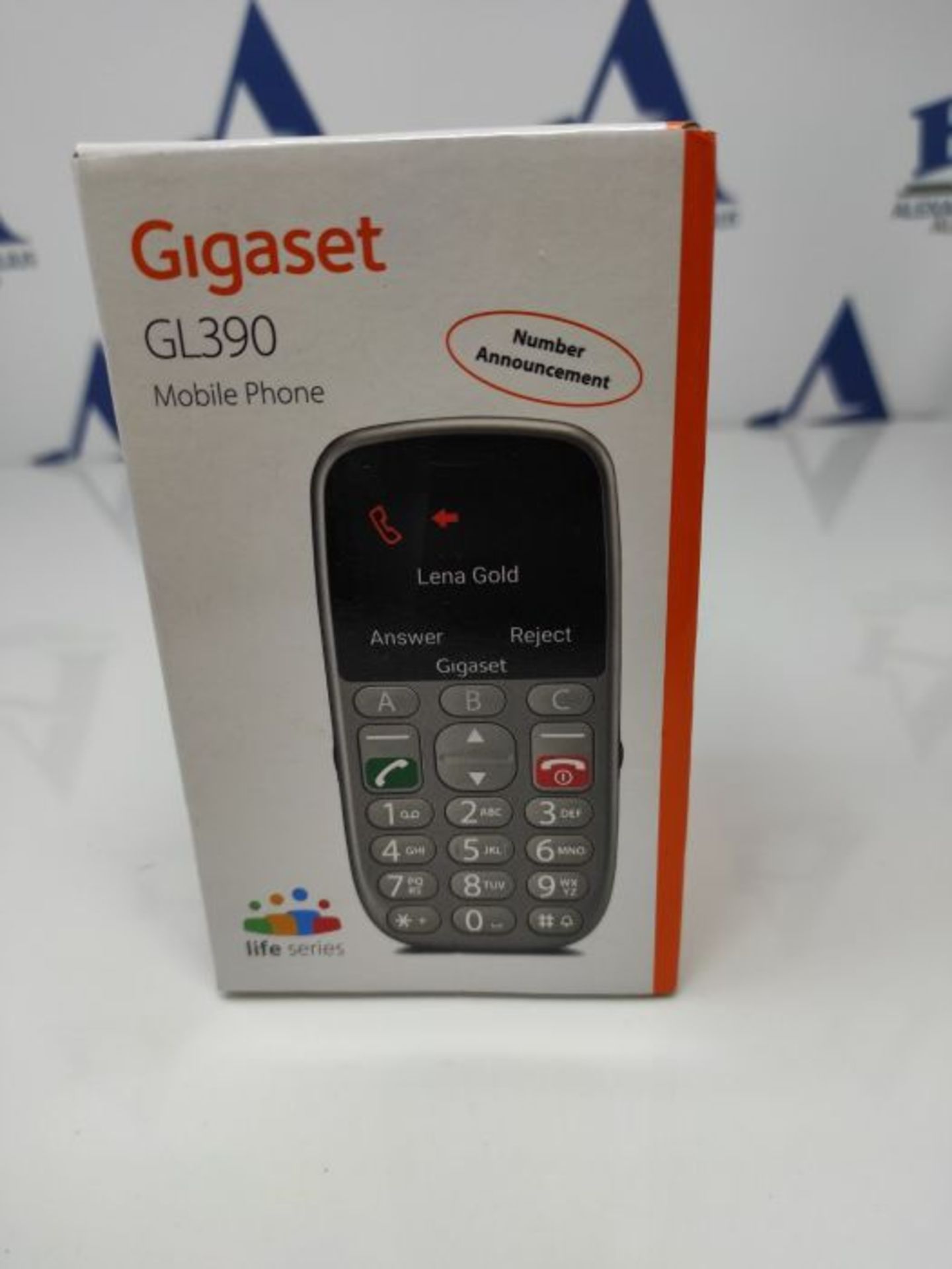 Gigaset GL390 GSM Handy ohne Vertrag für Senioren (mit SOS-Funktion, Komfortable Auss - Image 2 of 3