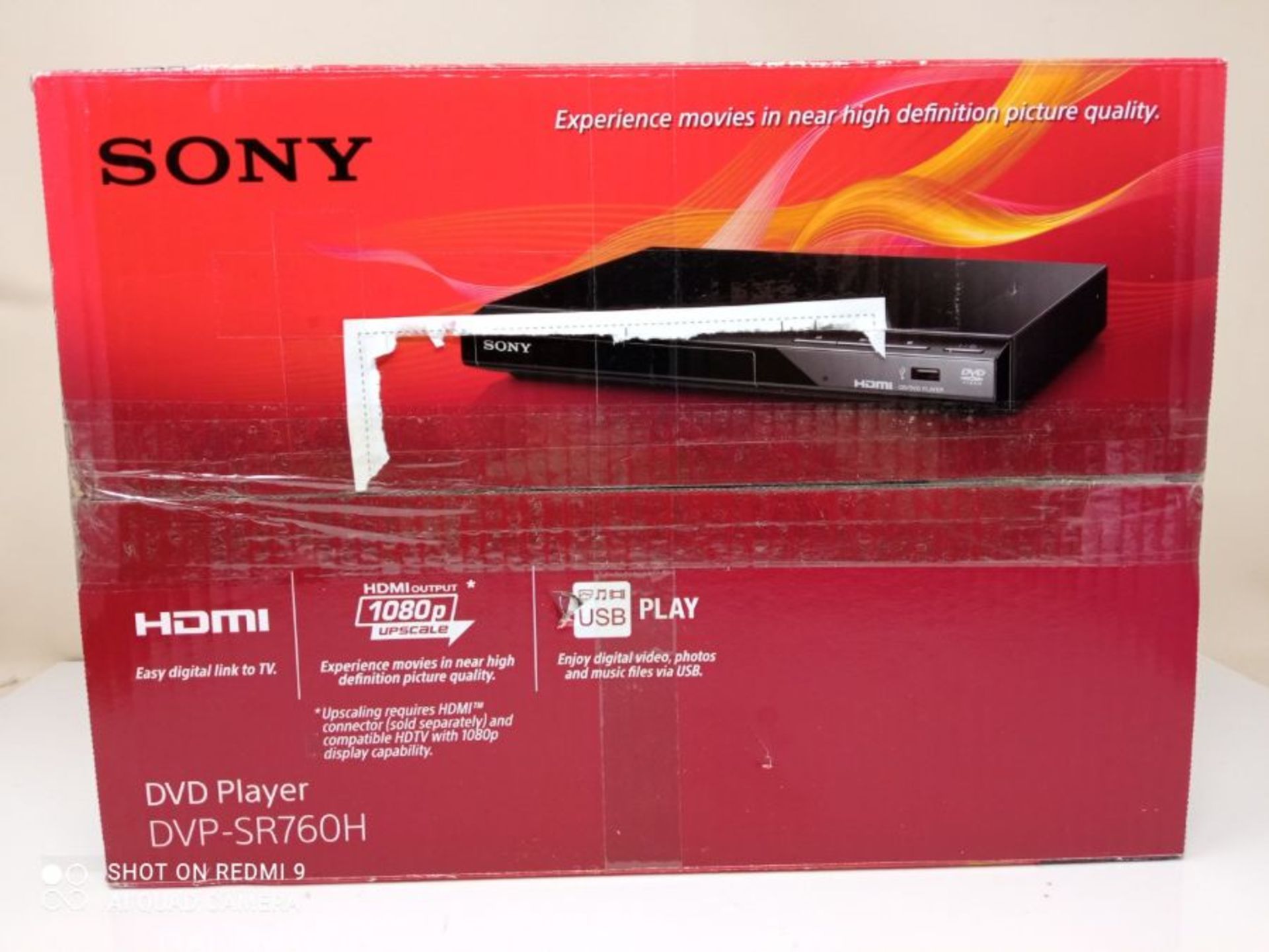 Sony DVPSR760H DVD Upgrade Player (HDMI, 1080 Pixel Upscaling, USB Connectivity), Blac - Image 2 of 3