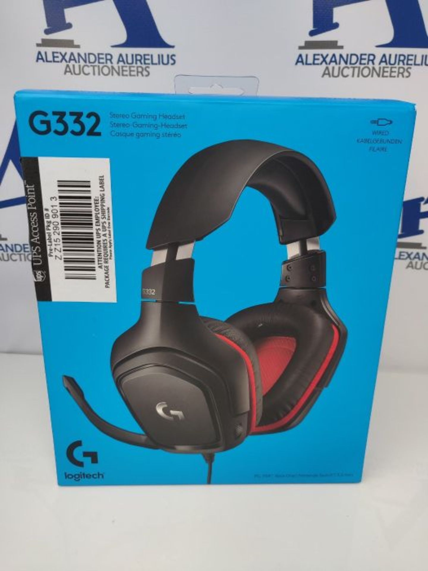 Logitech G332 Wired Gaming Headset, 50 mm Audio Drivers, Rotating Leatherette Ear Cups - Image 2 of 3