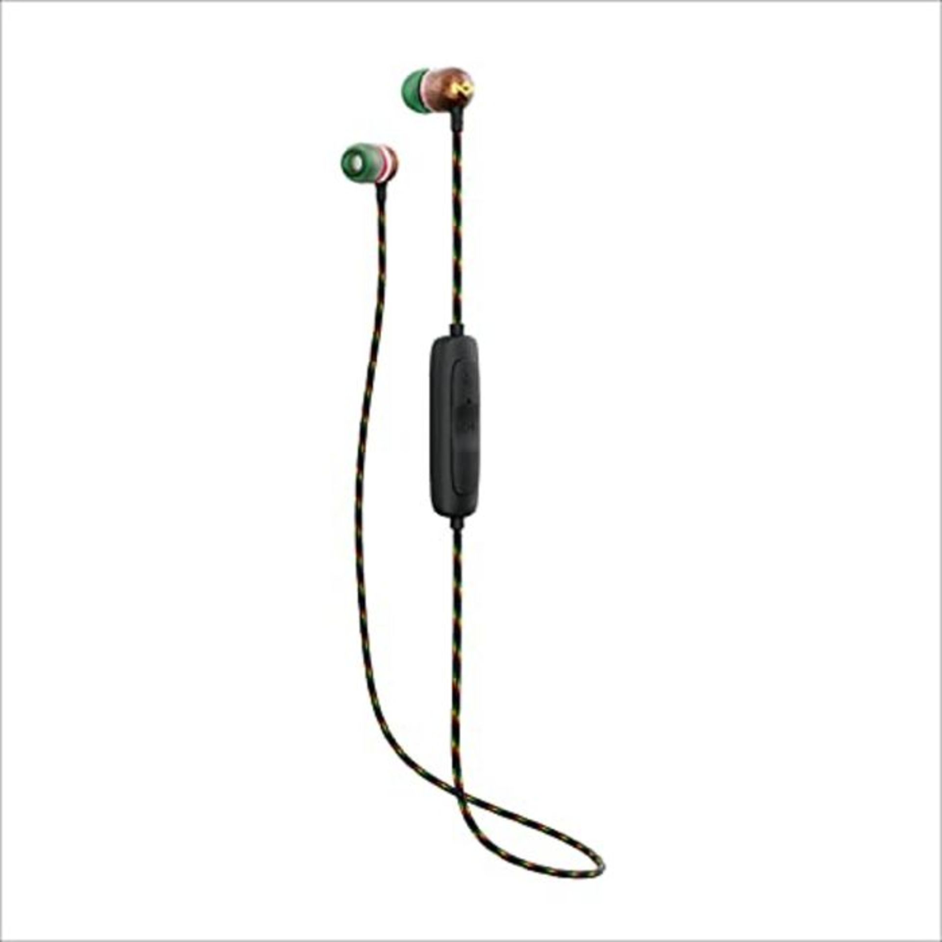 House of Marley Cuffie Wireless 2 In-Ear con Isolamento Acustico Bluetooth, 9 Ore di R