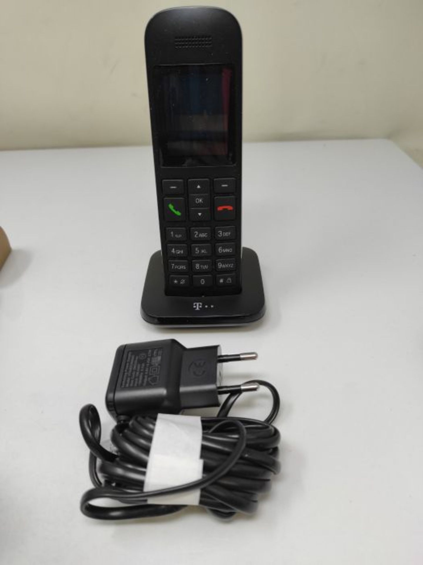 Telekom Speedphone 12 landline phone in black cordless | For use on current routers wi - Image 3 of 3