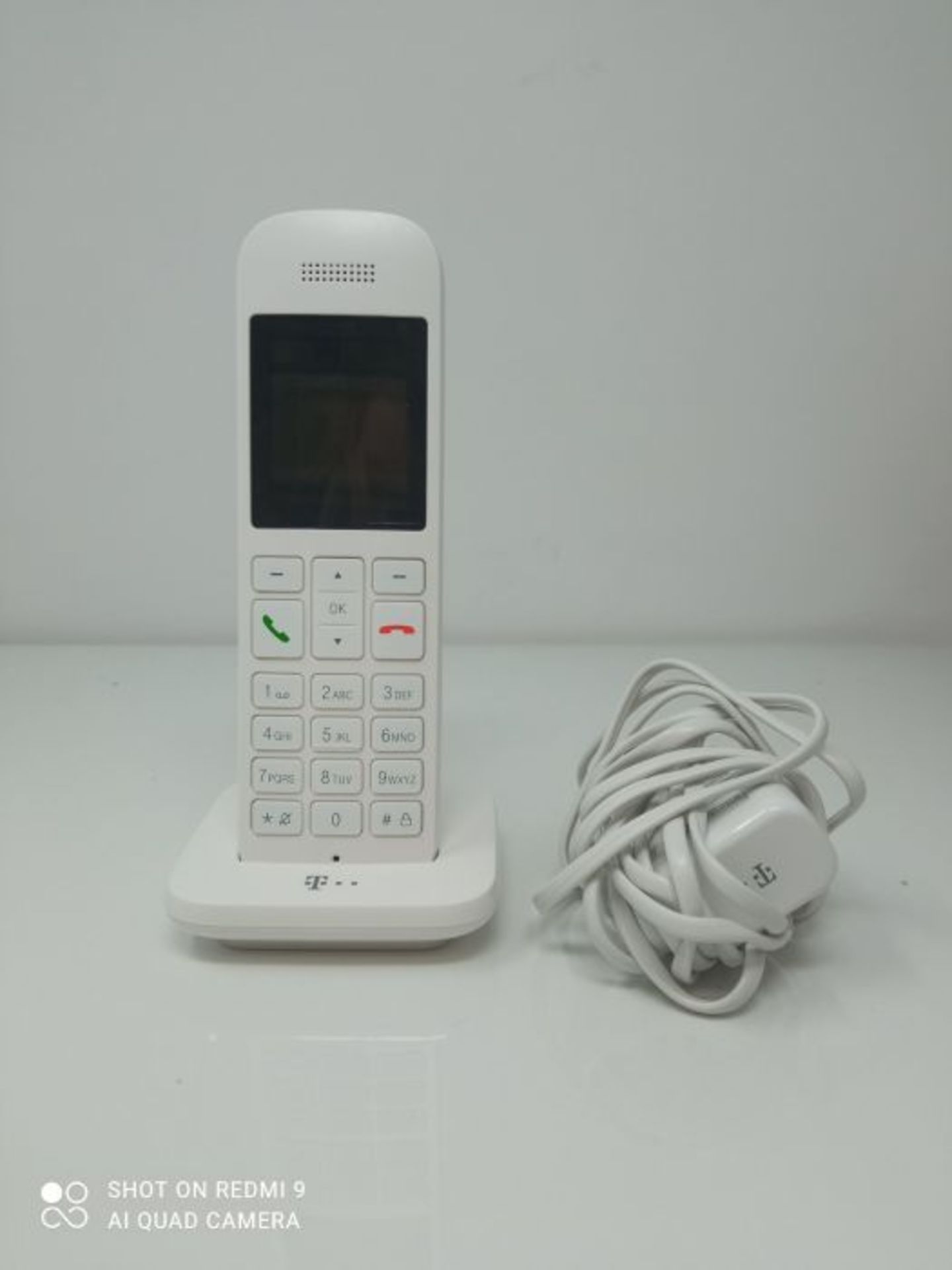 Telekom landline phone Speedphone 12 in white cordless | For use on current routers wi - Image 3 of 3