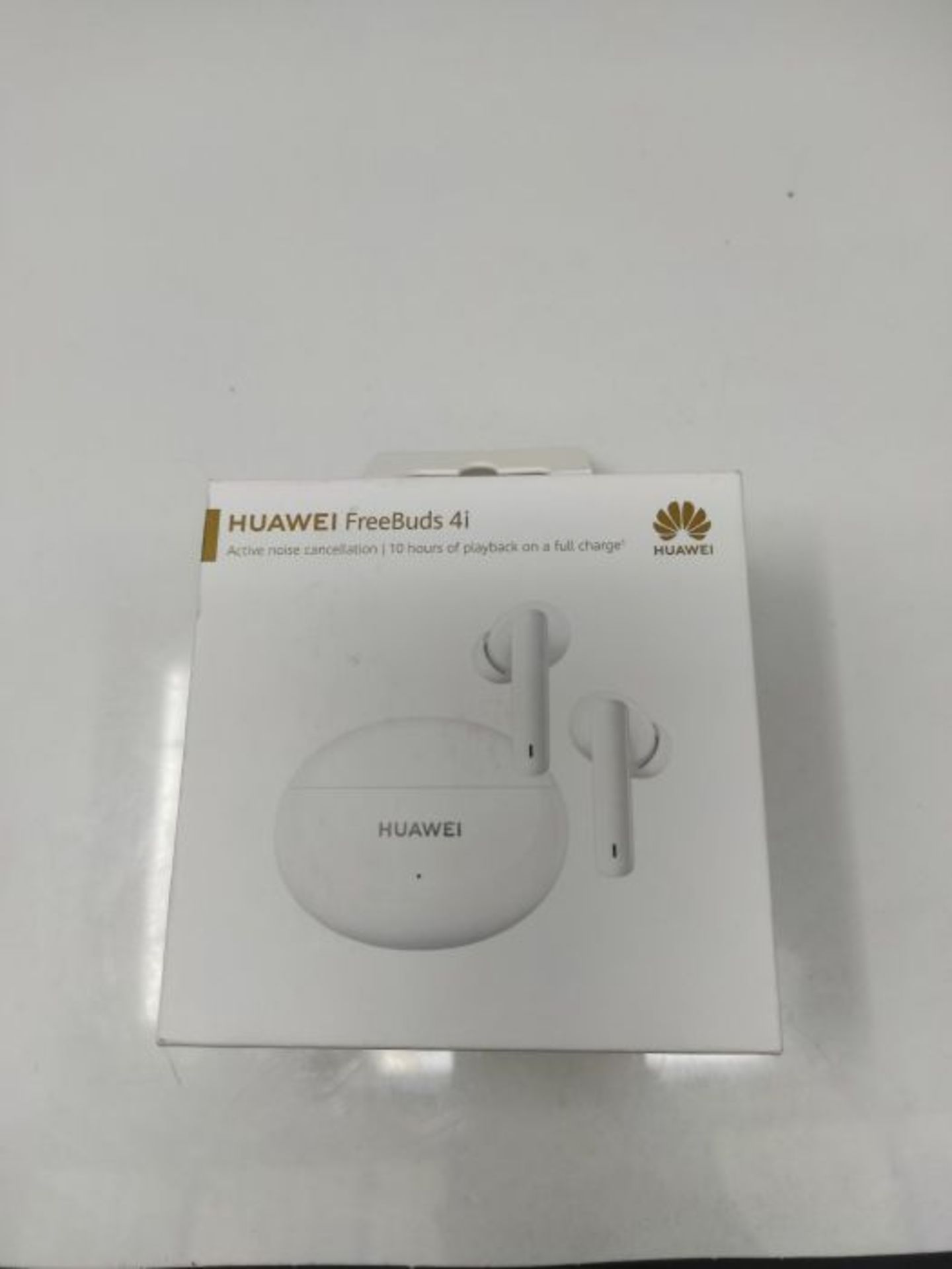 RRP £59.00 HUAWEI FreeBuds 4i True Wireless Kopfhörer mit Active Noise Canceling (Ultraschnelle - Image 2 of 3